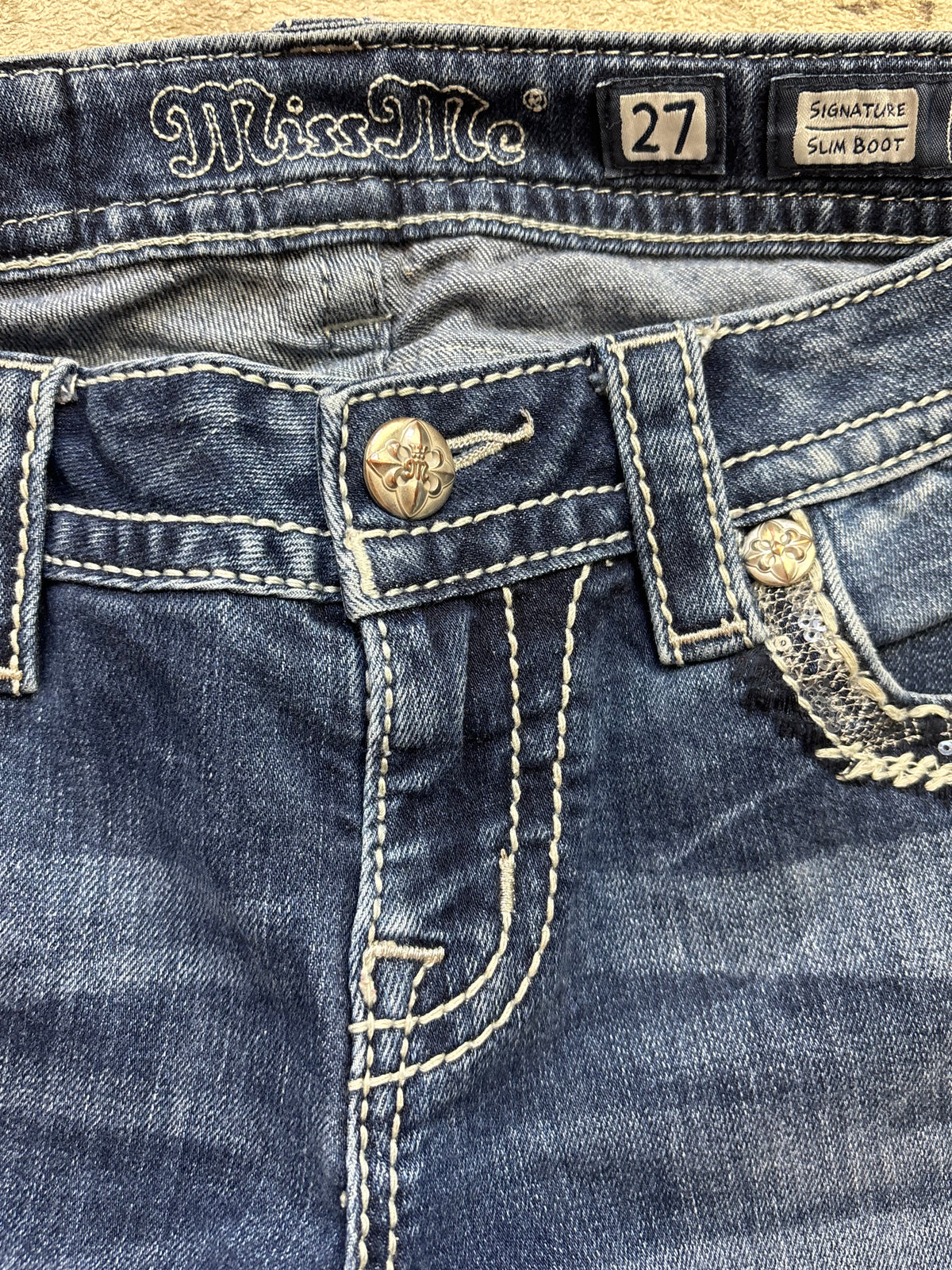 MISS ME JEANS W27 L32 #M7