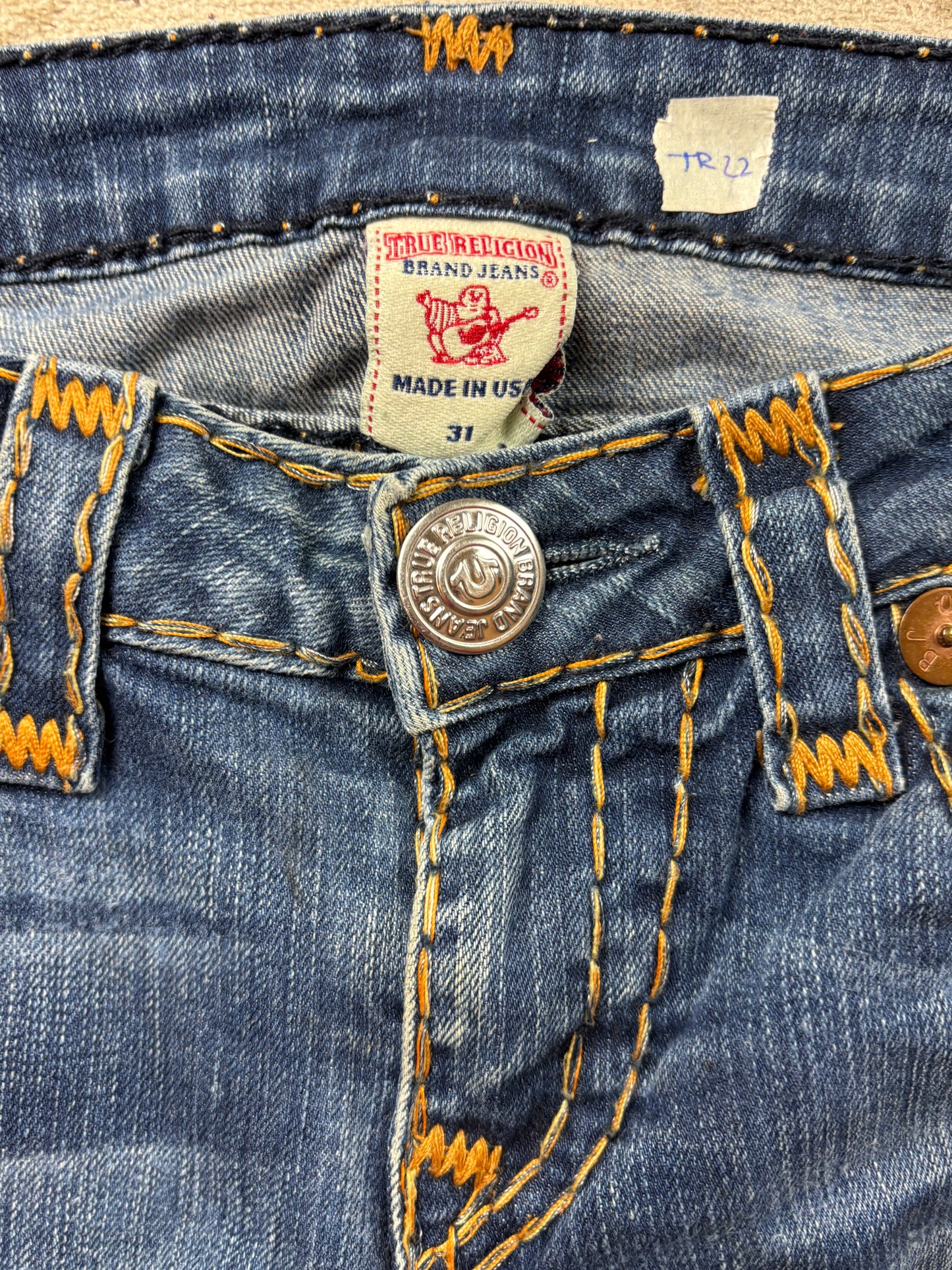 TRUE RELIGION JEANS W31 L32 #TR22