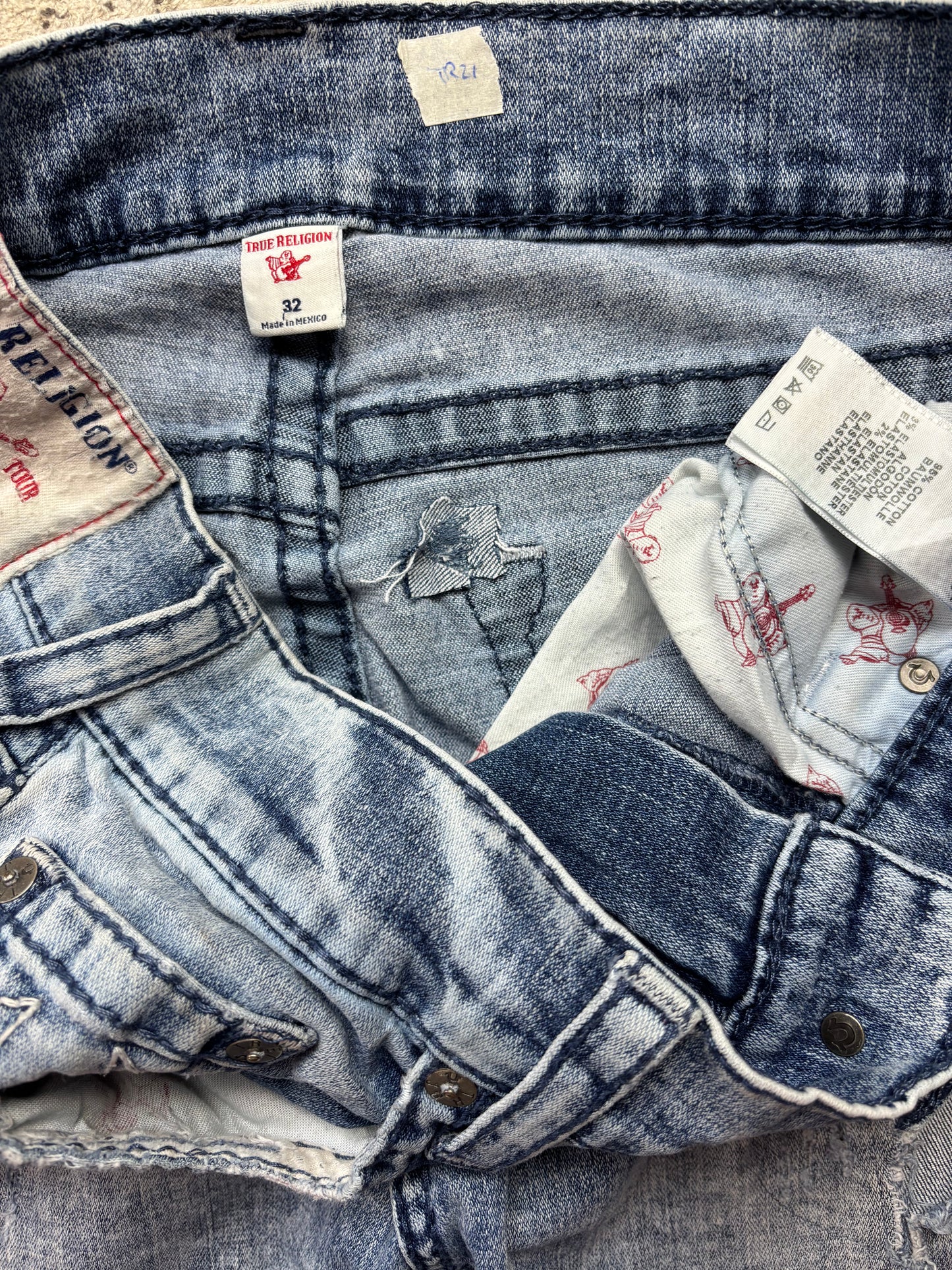 TRUE RELIGION JEANS W32 L32 #TR21