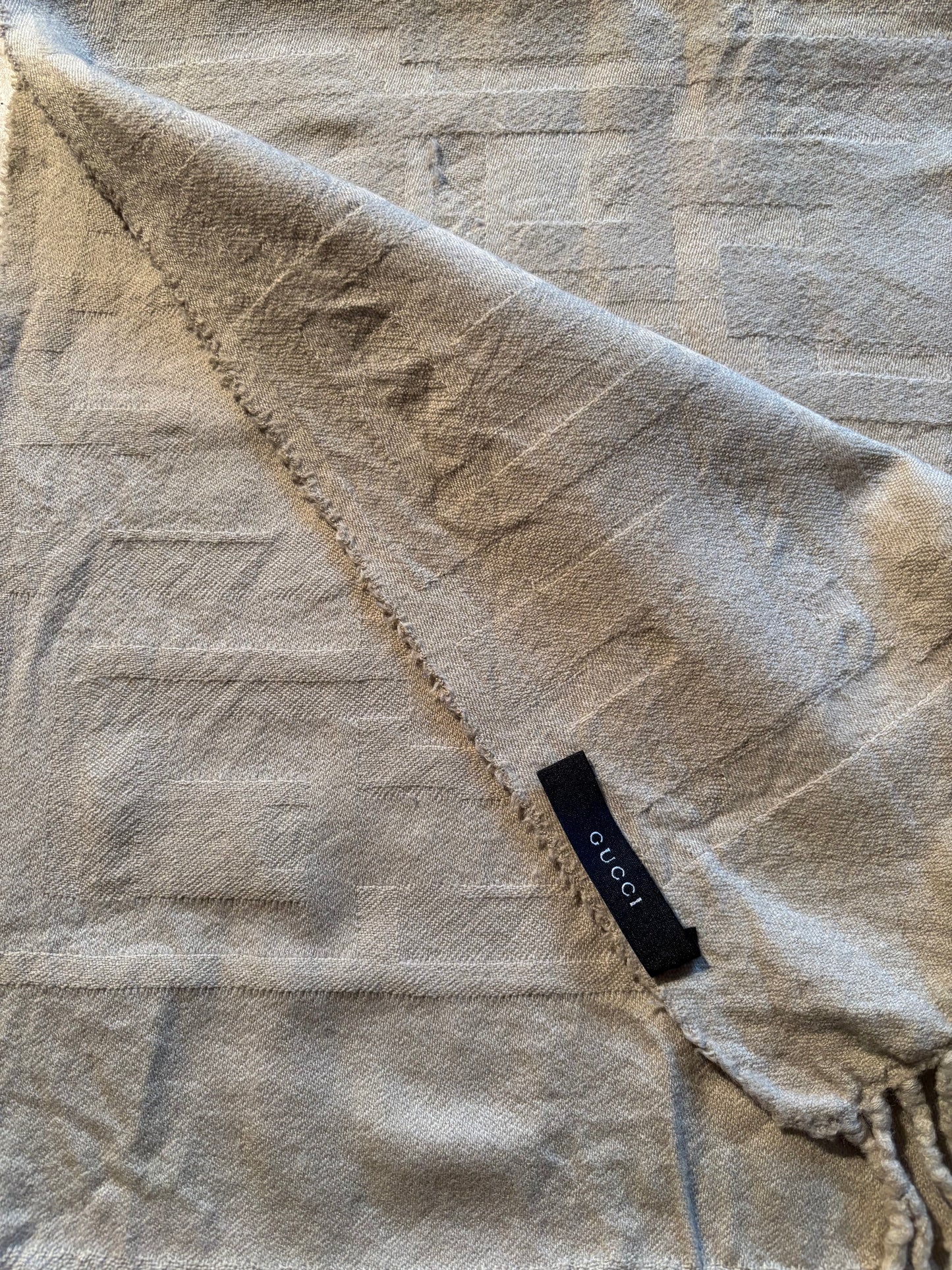 GUCCI MONOGRAM SCARF