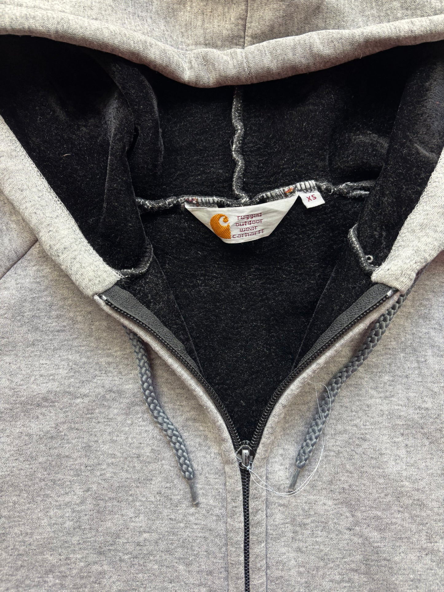 CARHARTT ZIP UP FLEECE HOODIE (S)