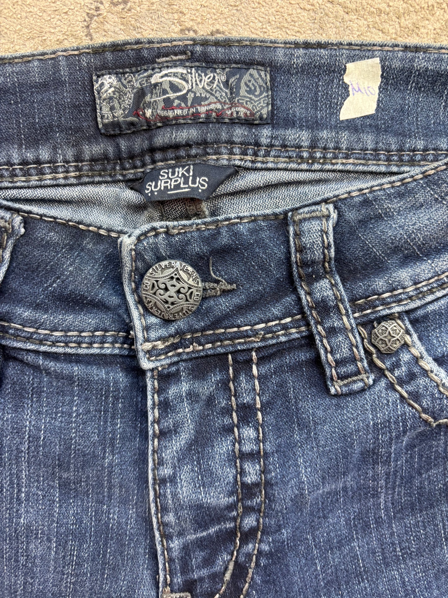 MISS ME STYLE JEANS W27 L32 #M10