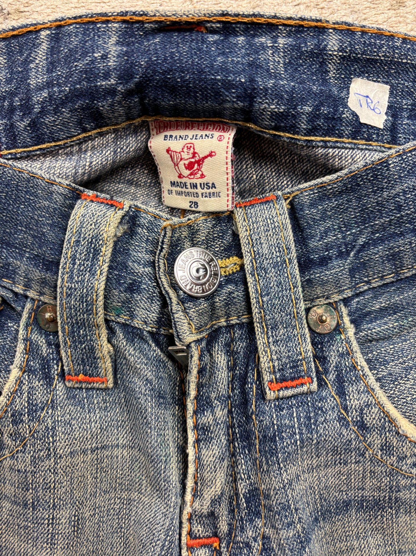 TRUE RELIGION JEANS W28 L30 #TR6