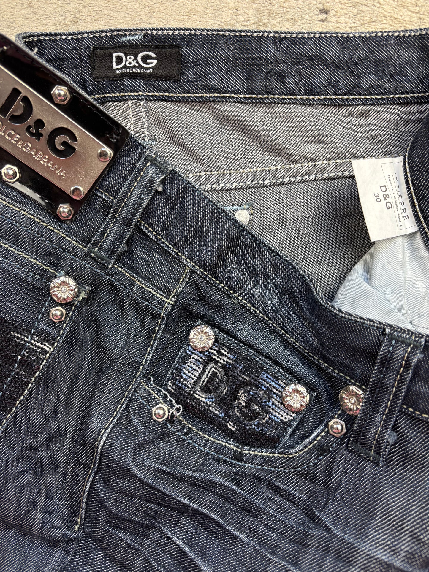 DOLCE & GABBANA JEANS W30 L32