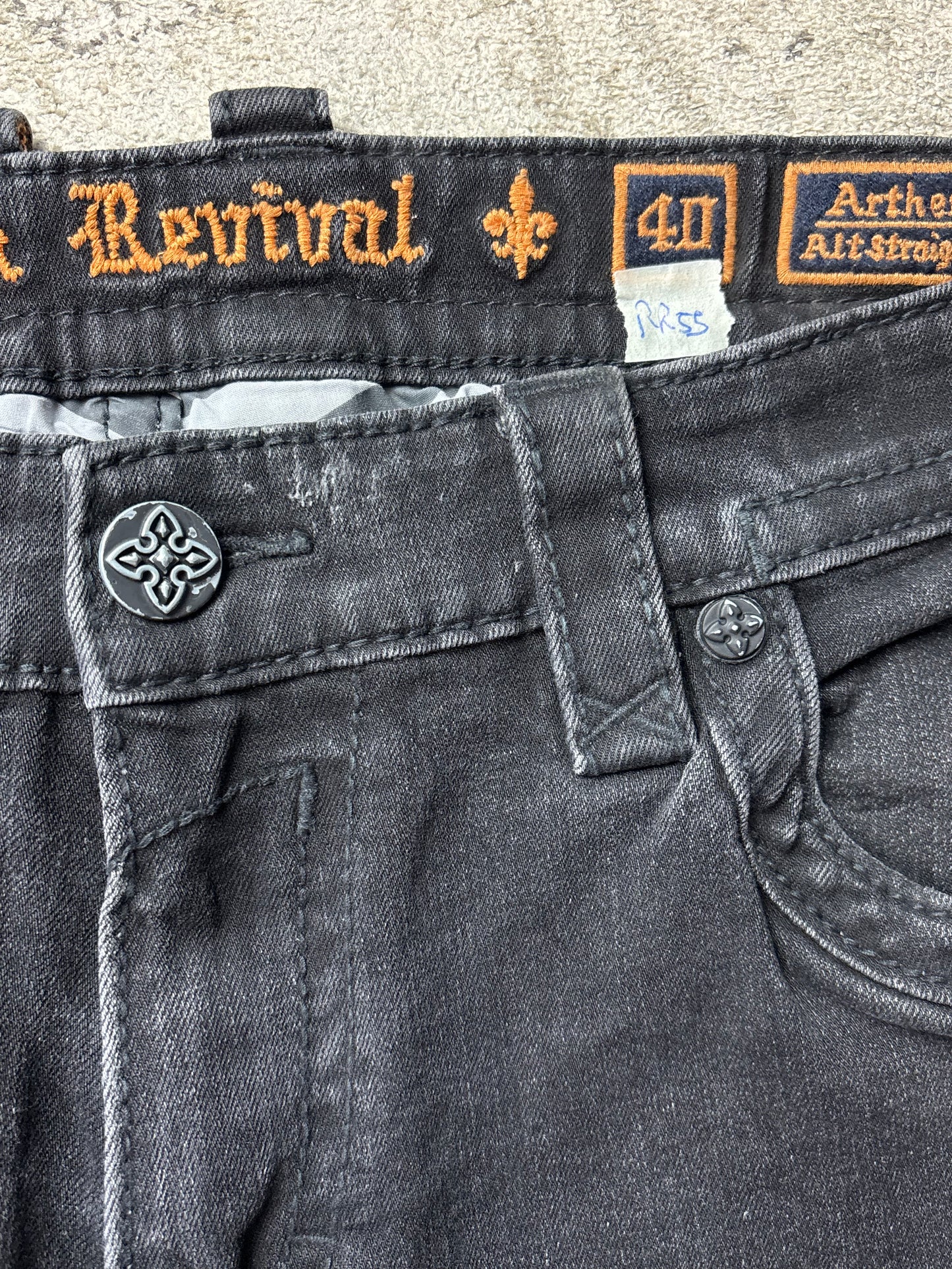 ROCK REVIVAL JEANS W36 L34 #RR55