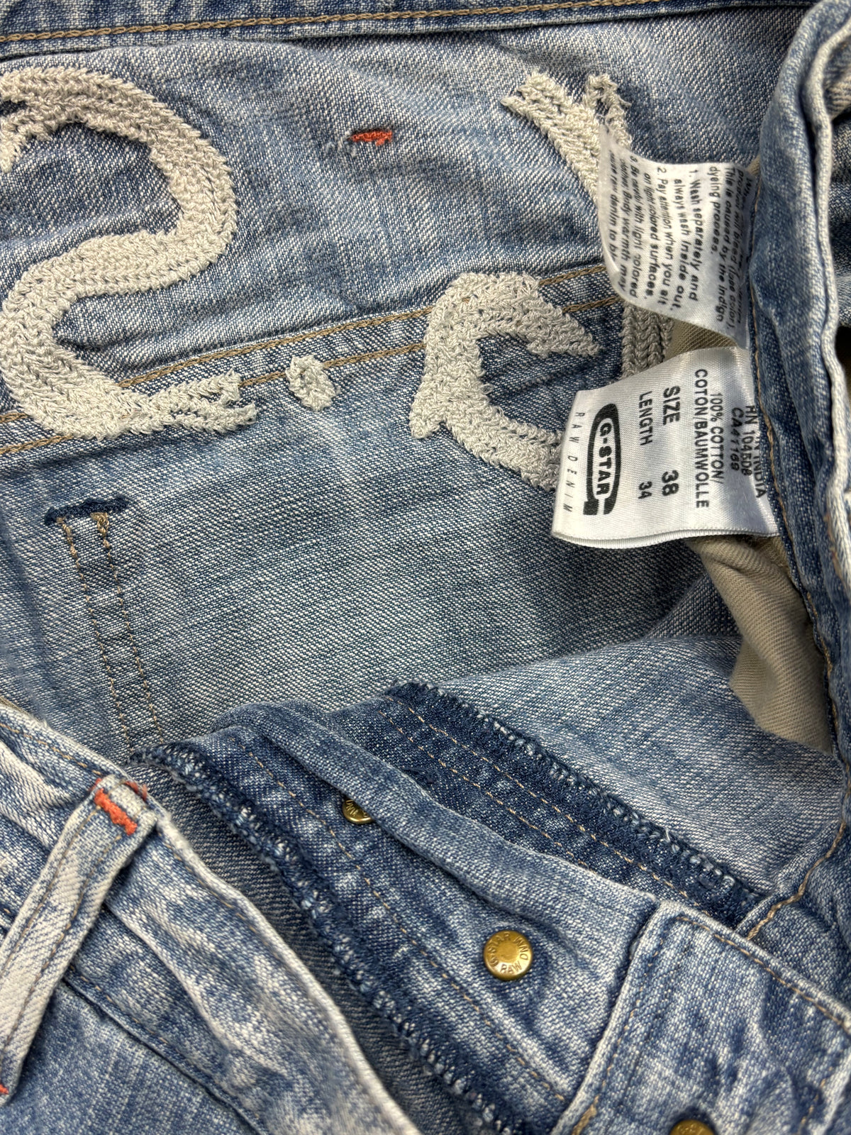 G-STAR JEANS W38 L32