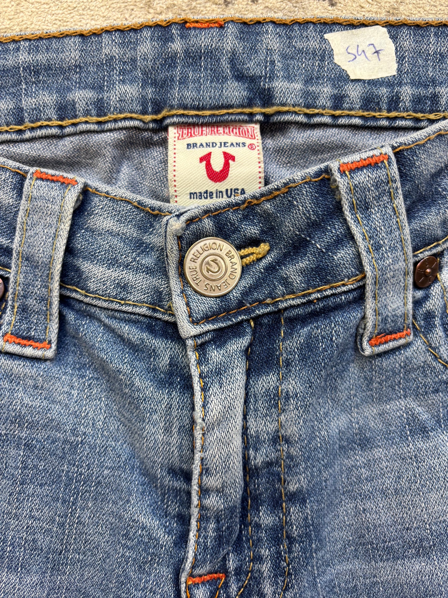 TRUE RELIGION HOT PANT W29 #S47