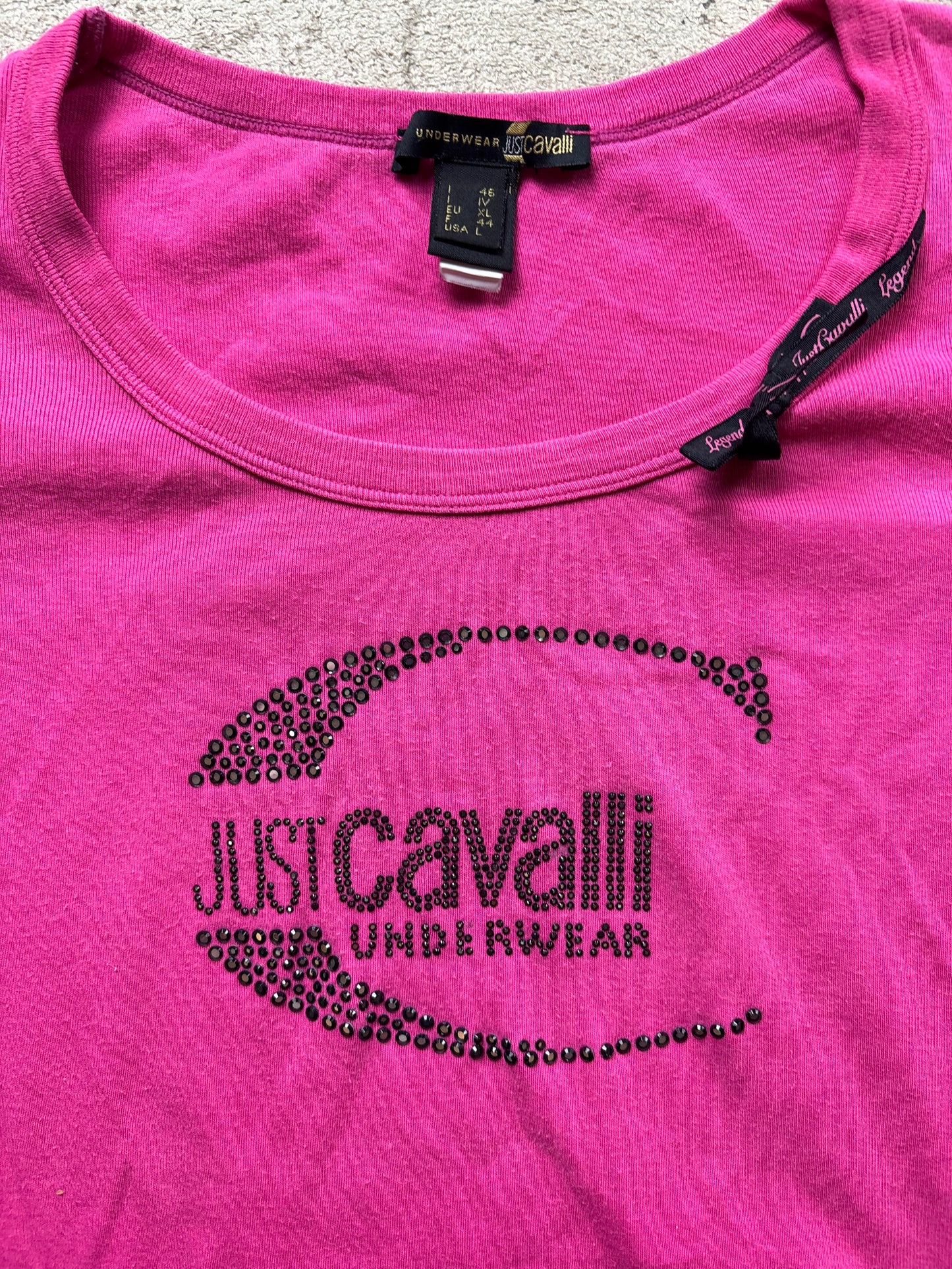 ROBERTO CAVALLI WOMEN T-SHIRT (L)