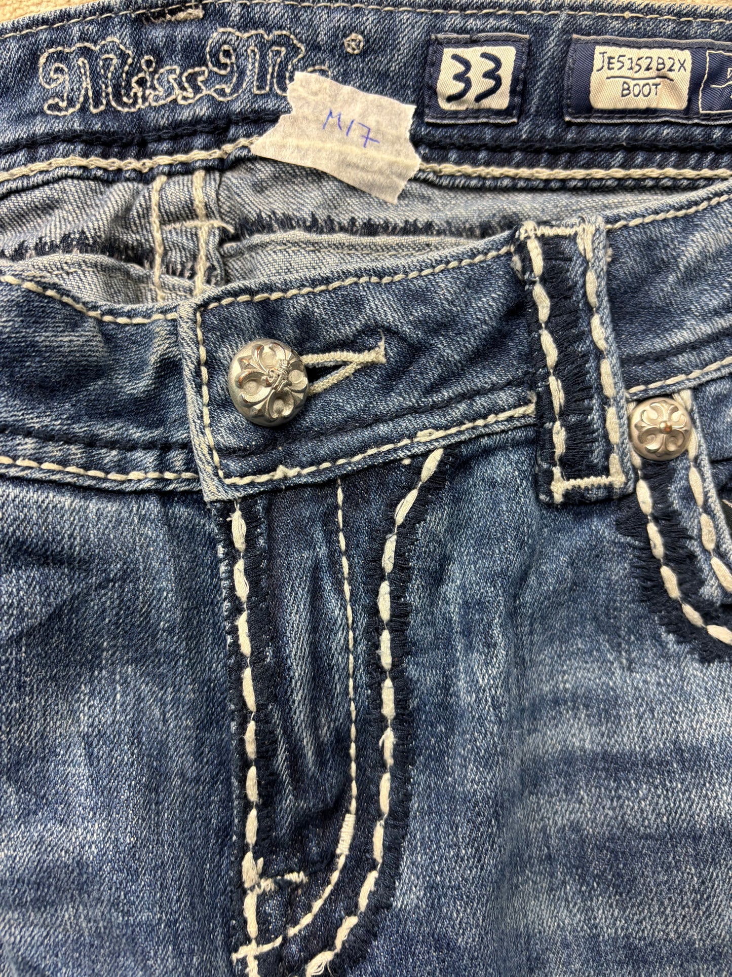 MISS ME JEANS W33 L34 #M17