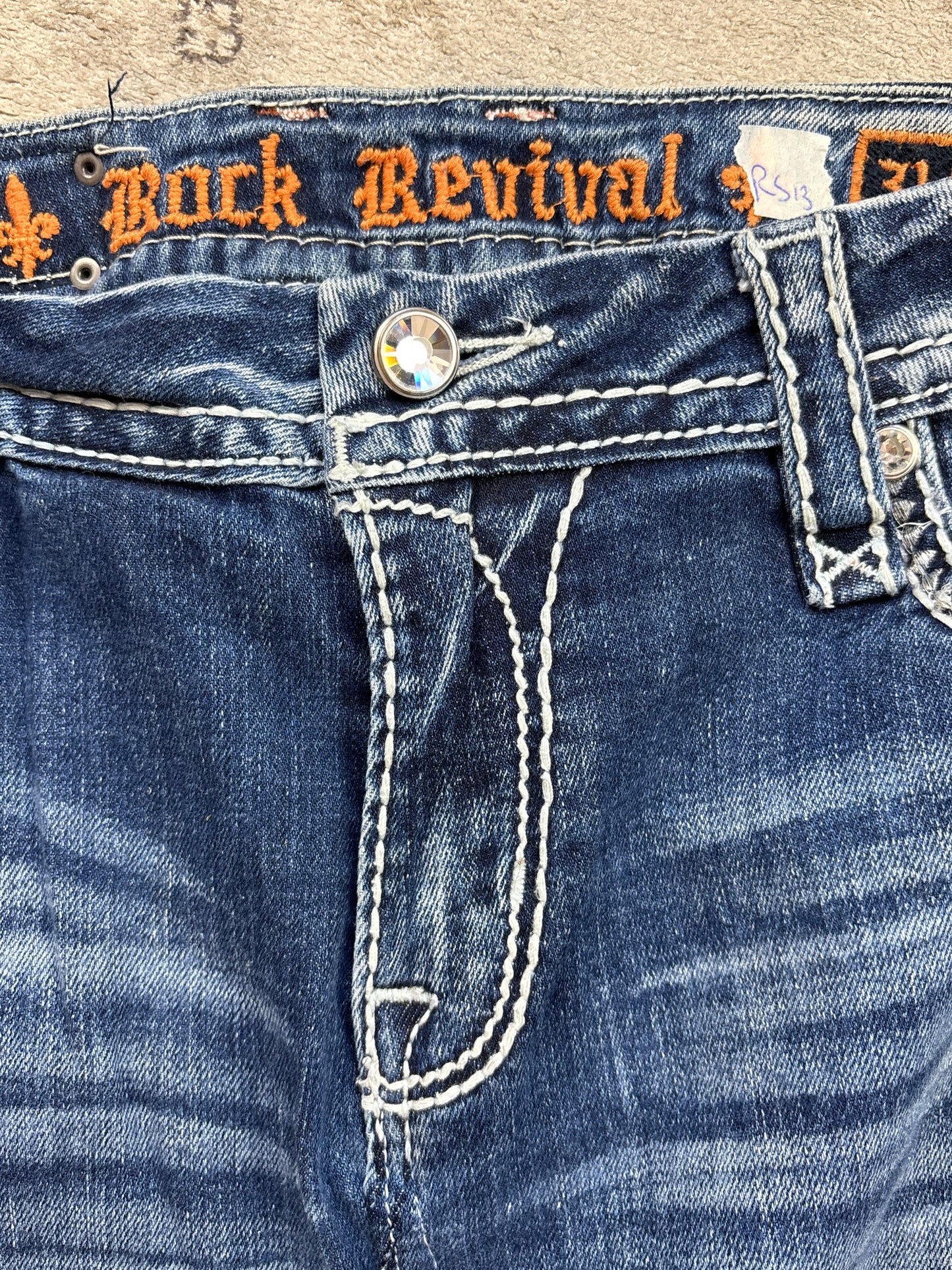 ROCK REVIVAL SKIRT W28 #RS13