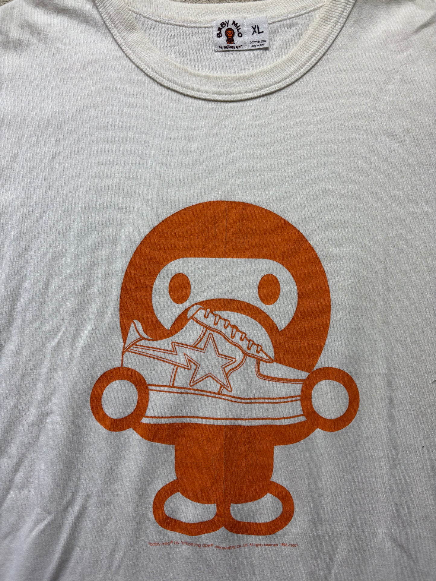 BAPE BABYMILO BAPE STA T-SHIRT (XL)