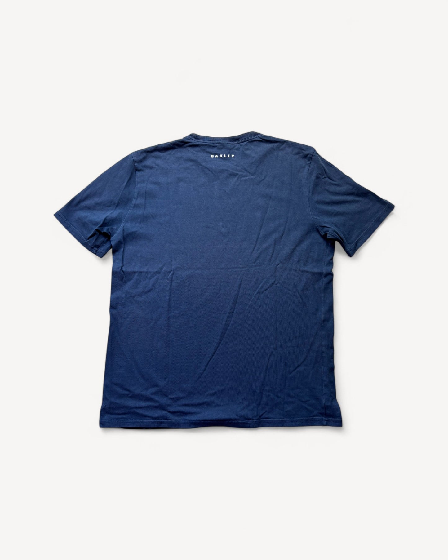 OAKLEY NAVY T-SHIRT (L)