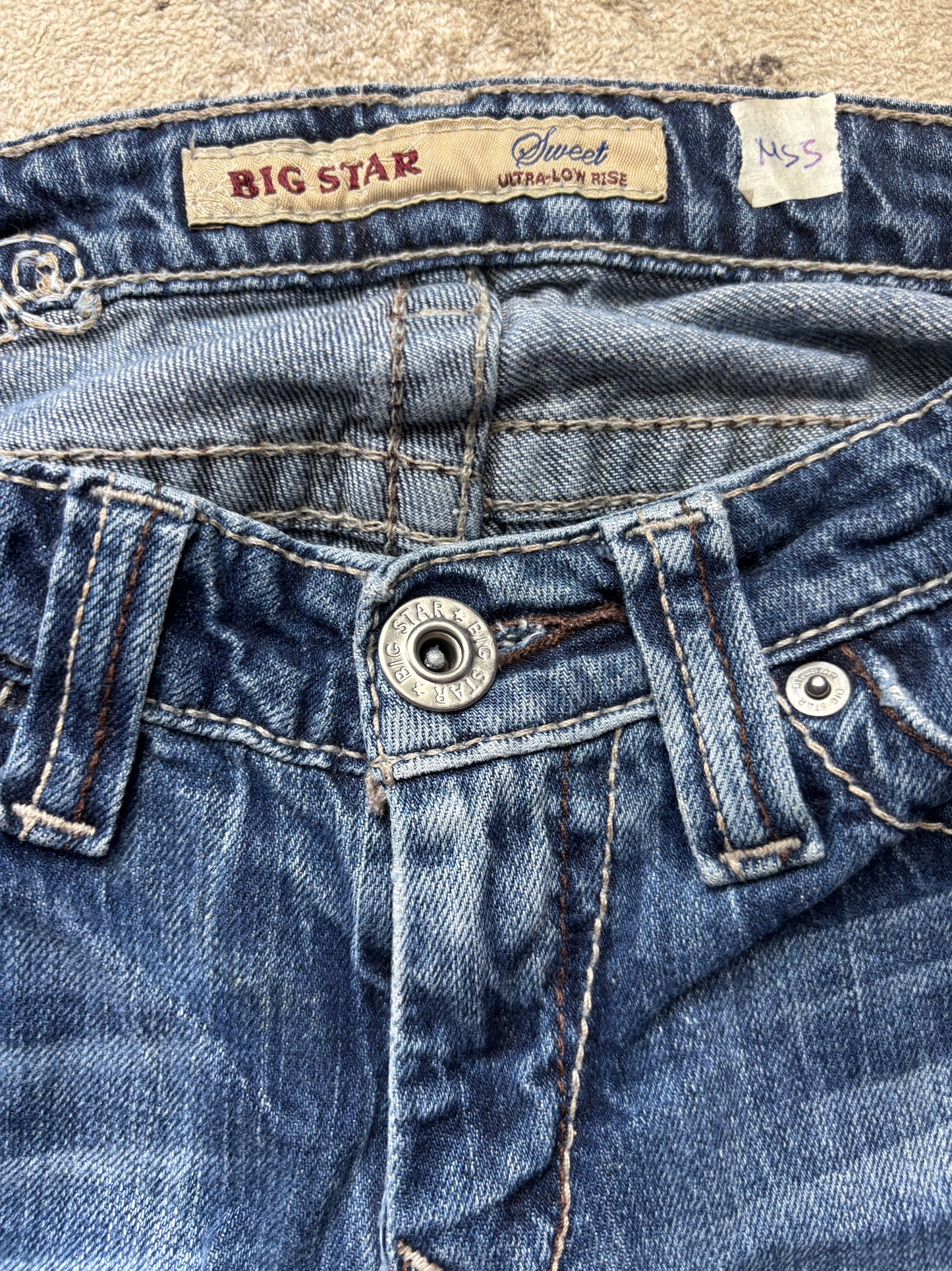 MISS ME STYLE JEANS W26 L32 #MS5