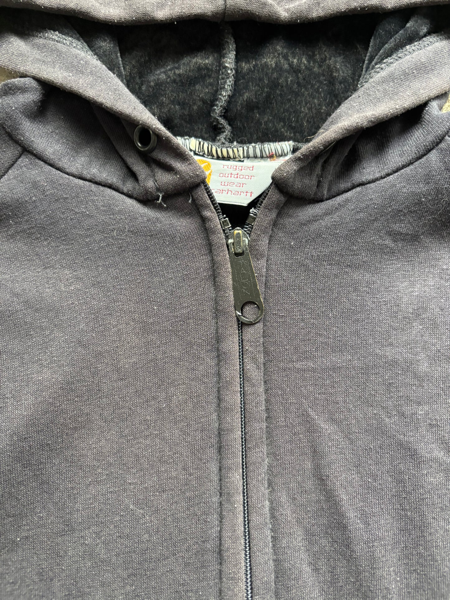 CARHARTT ZIP UP FLEECE HOODIE (M)
