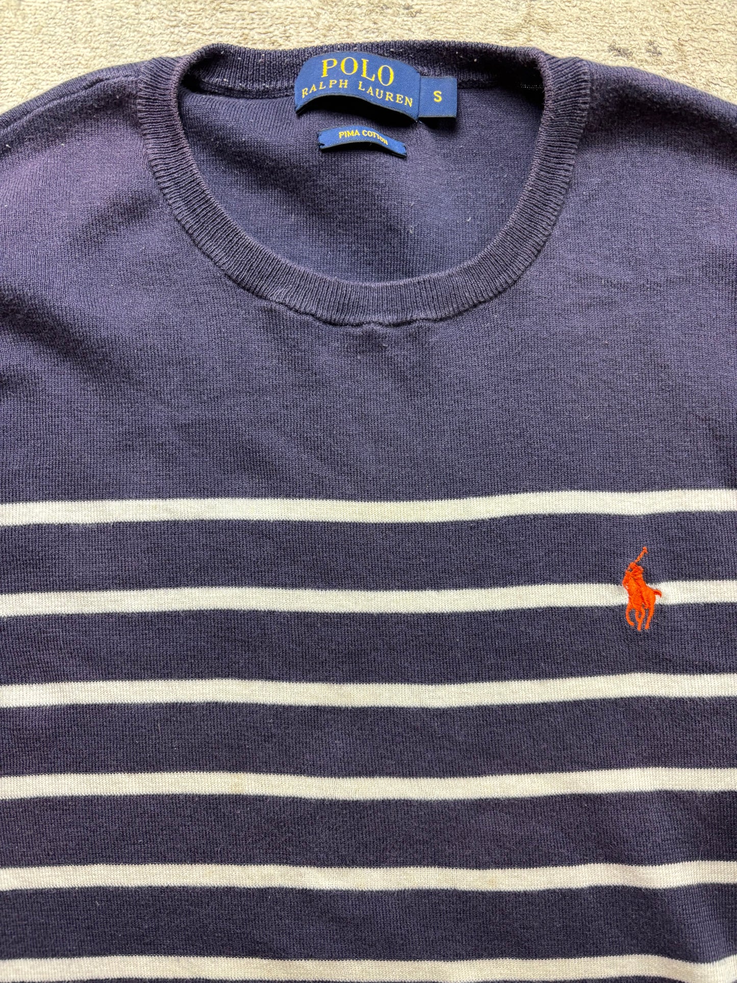 RALPH LAUREN STRIPED KNIT (S)