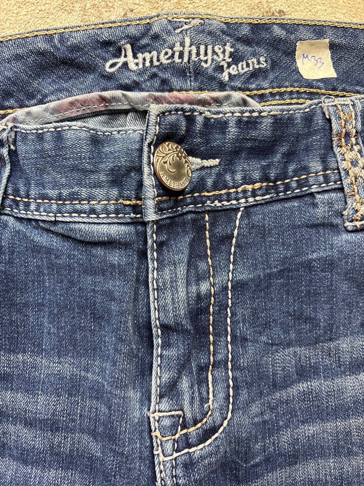 MISS ME STYLE JEANS W31 L34 #M33