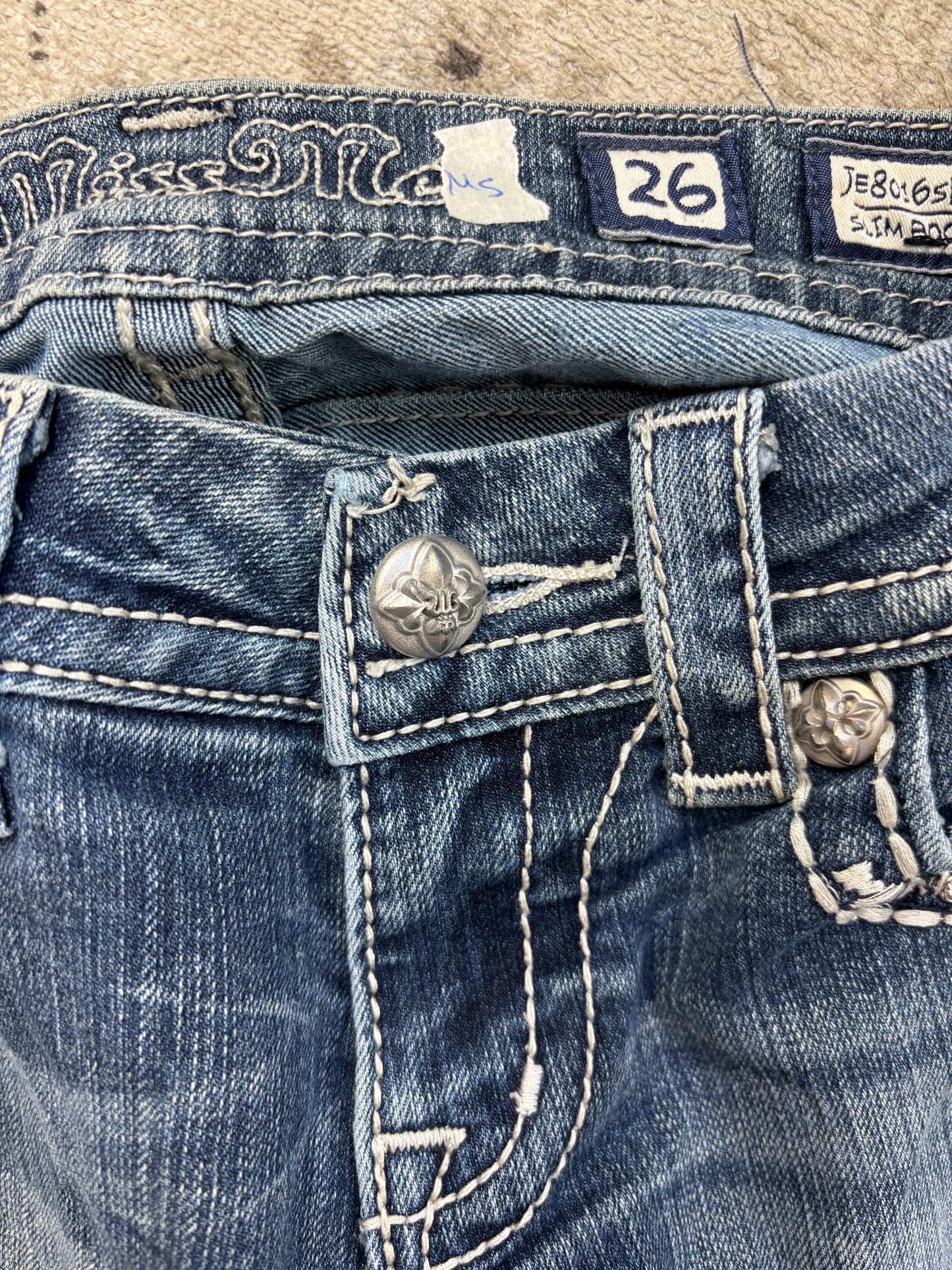 MISS ME JEANS W26 L30 #M5