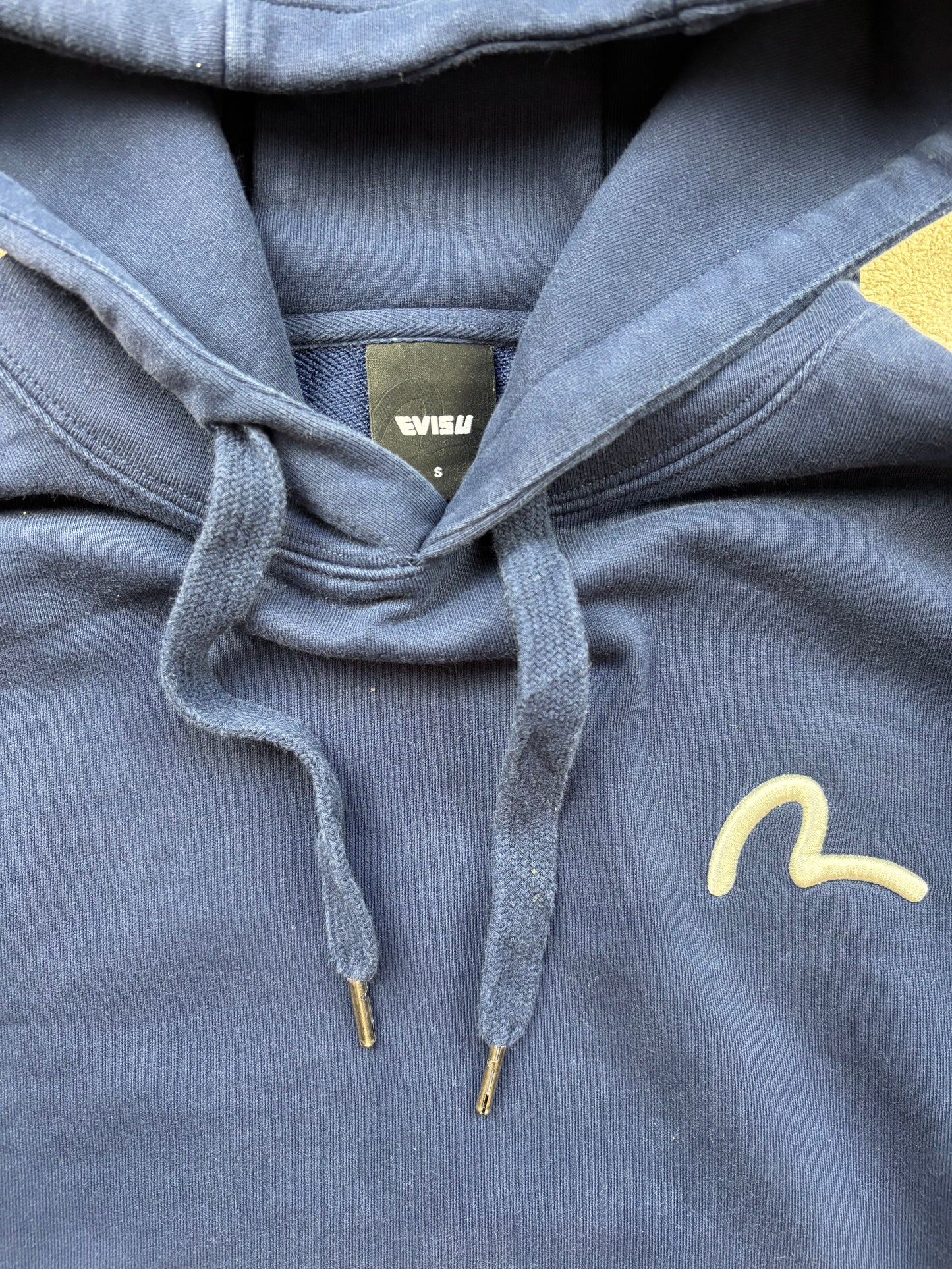 EVISU BLUE HOODIE (S)