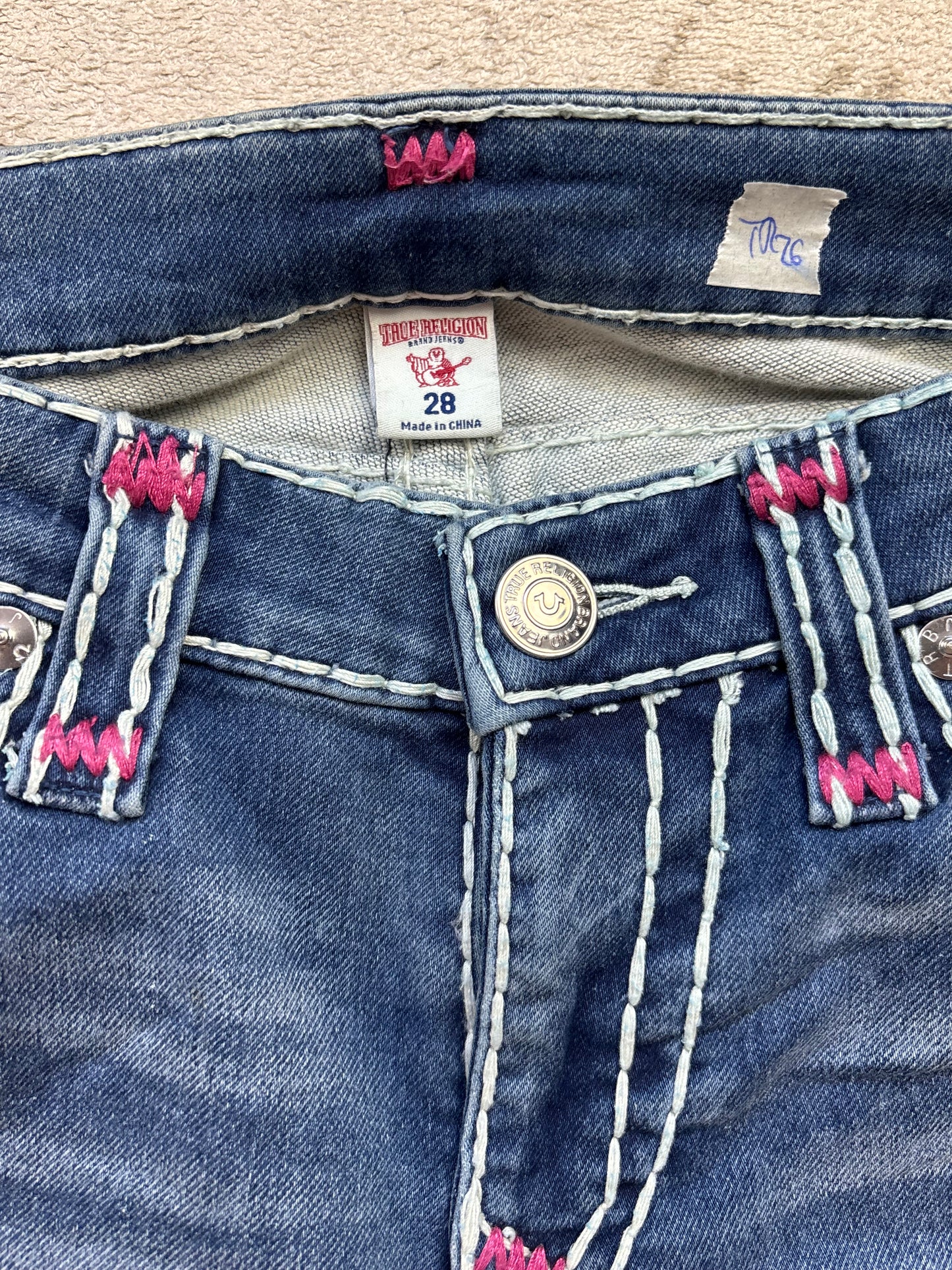 TRUE RELIGION JEANS W28 L32 #TR26