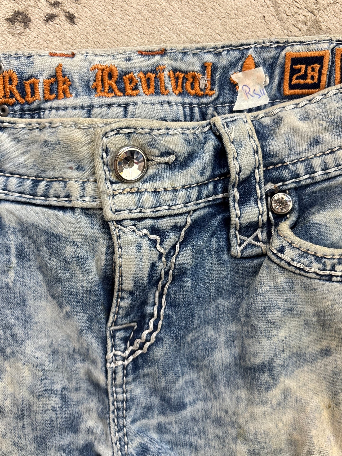 ROCK REVIVAL HOT PANT W28 #RS11