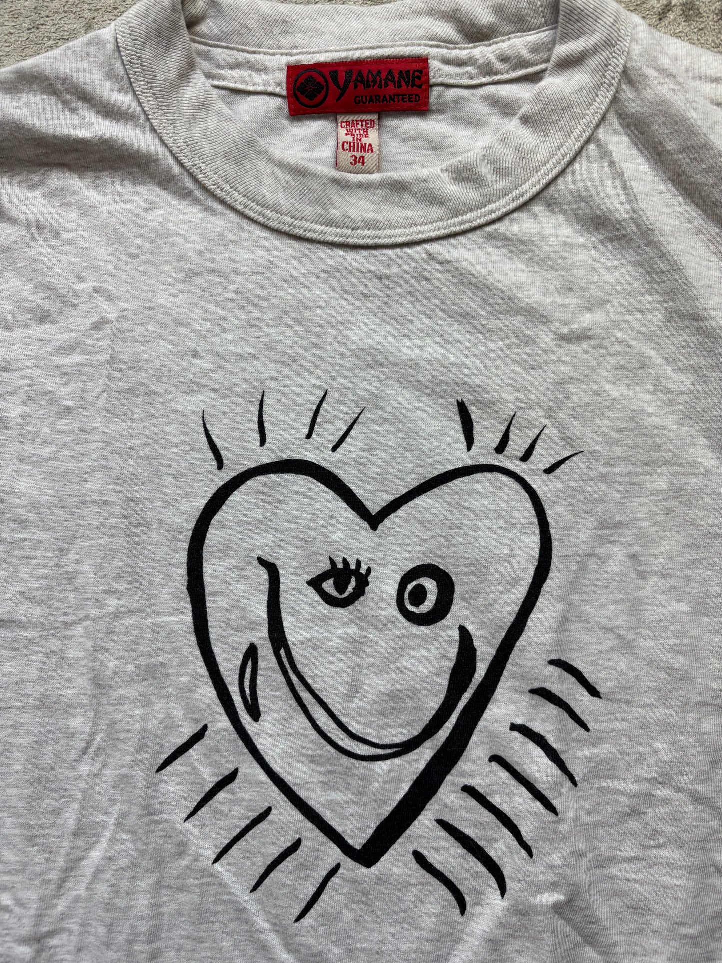 EVISU DONNA GREY T-SHIRT (S)