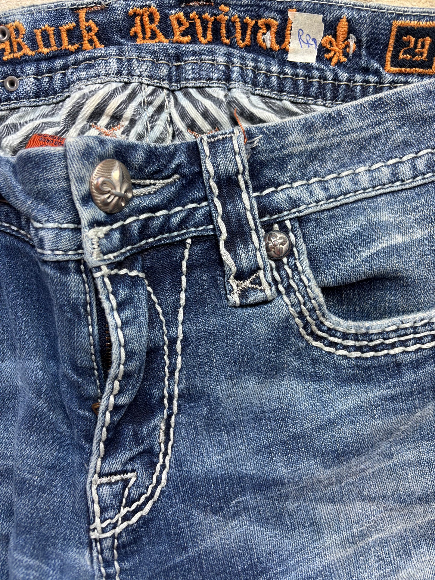 ROCK REVIVAL JEANS W29 L32 #RR8