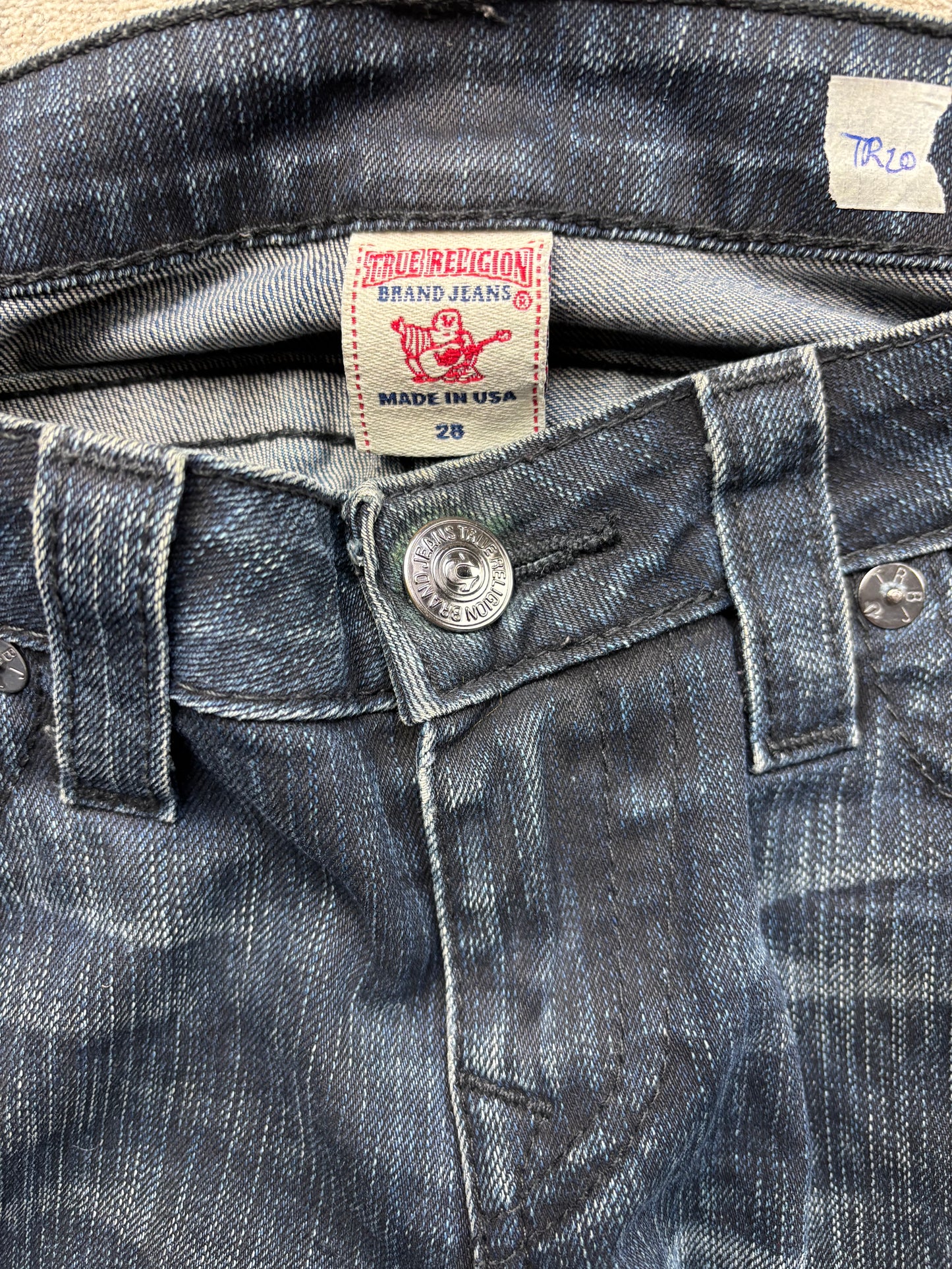 TRUE RELIGION JEANS W28 L32 #TR20