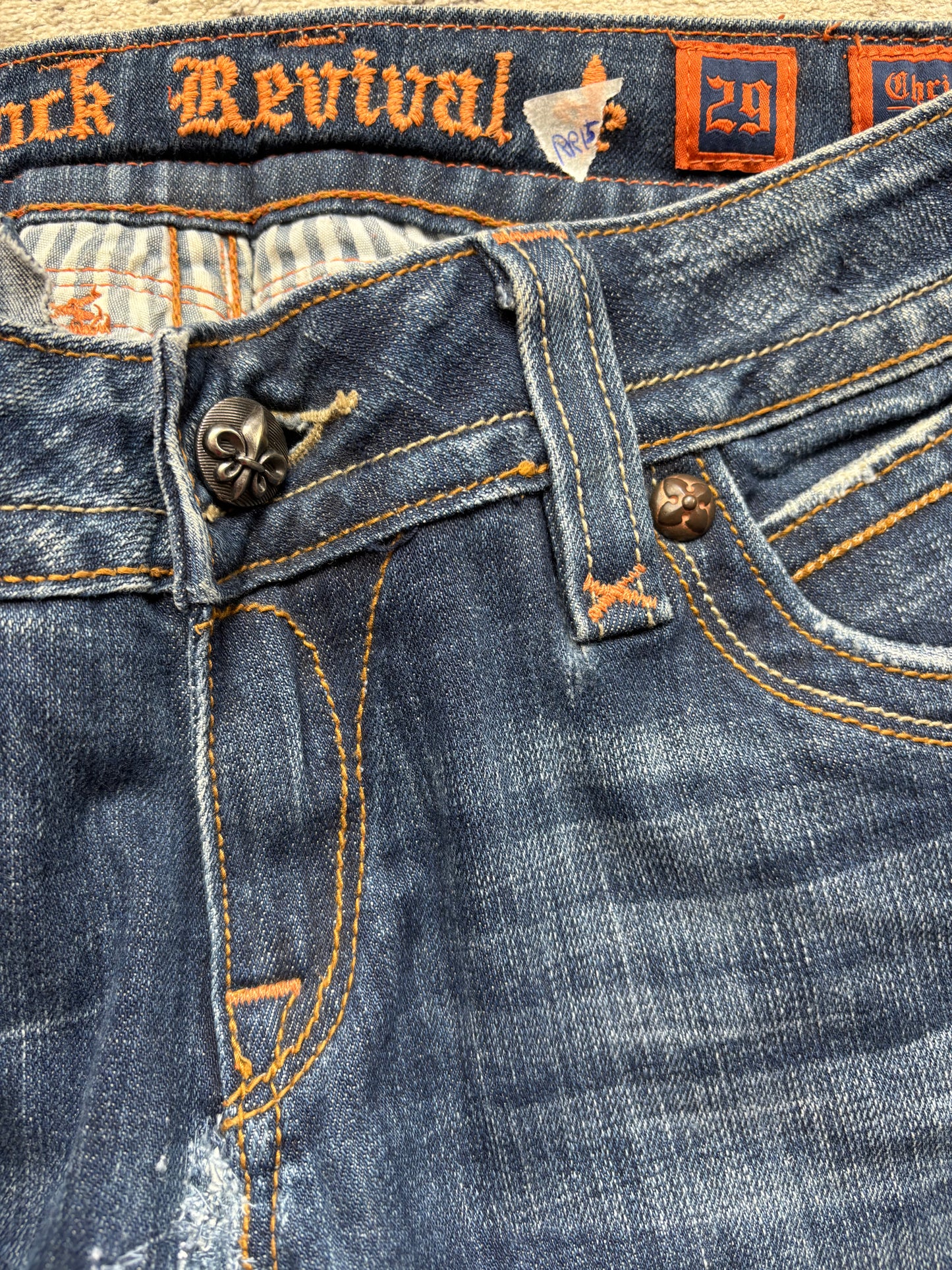 ROCK REVIVAL JEANS W29 L32 #RR15