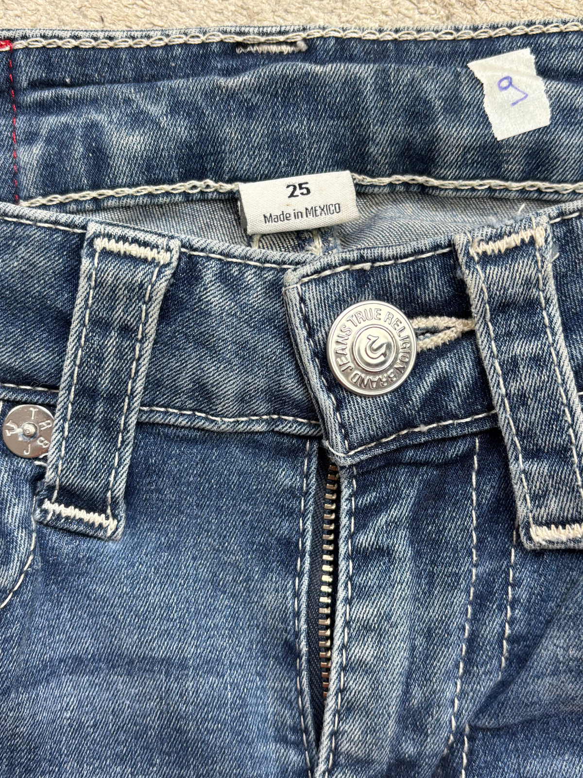 TRUE RELIGION JEANS W25 L30 #TR9