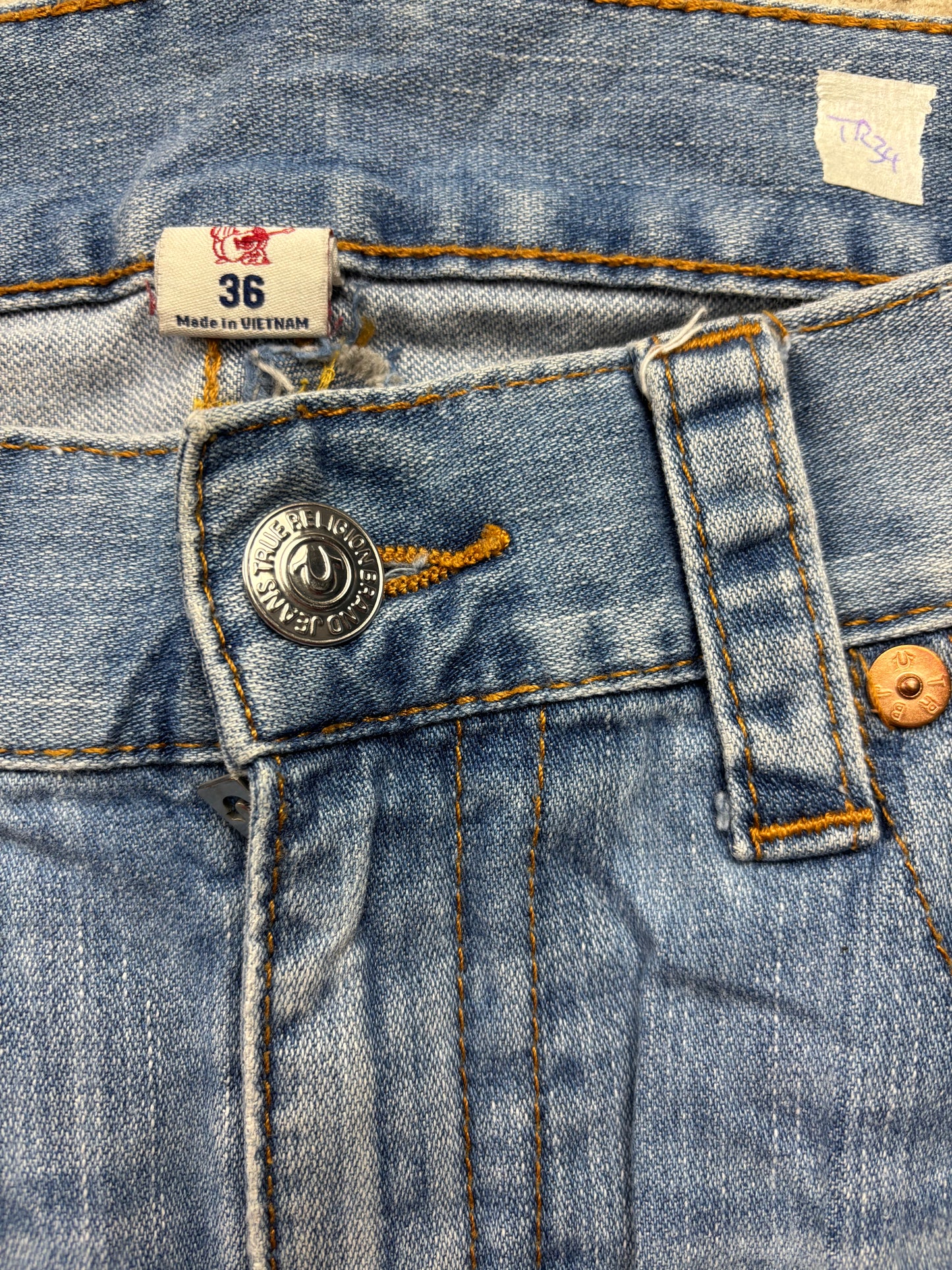 TRUE RELIGION JEANS W36 L34 #TR34