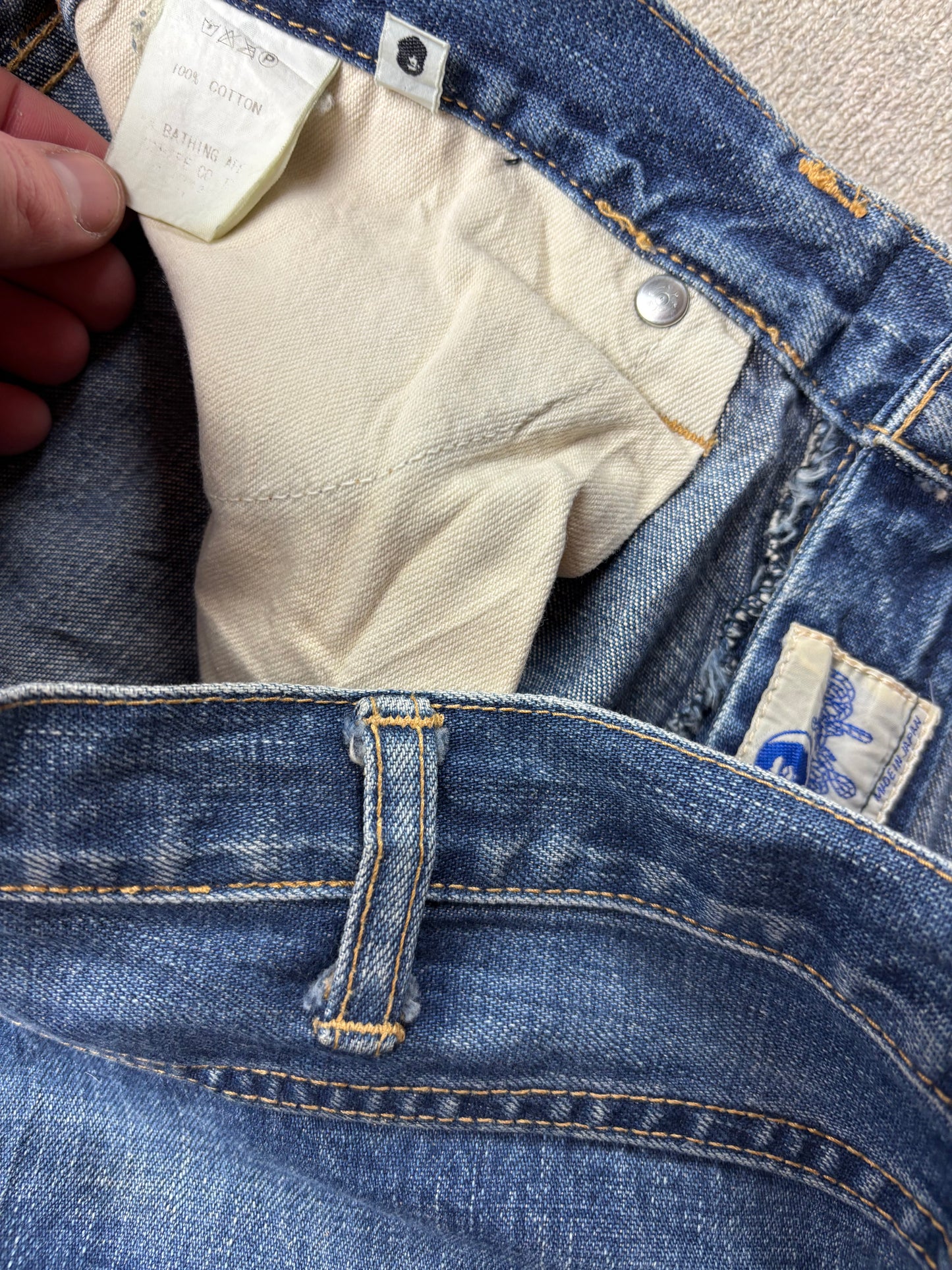 BAPE STA JEANS W34 L32