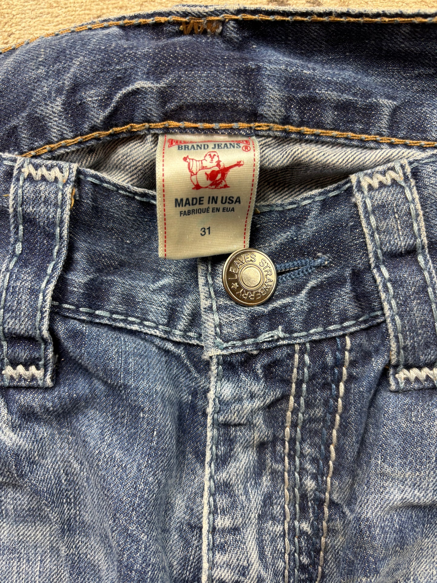 TRUE RELIGION JEANS W31 L30 #TR19
