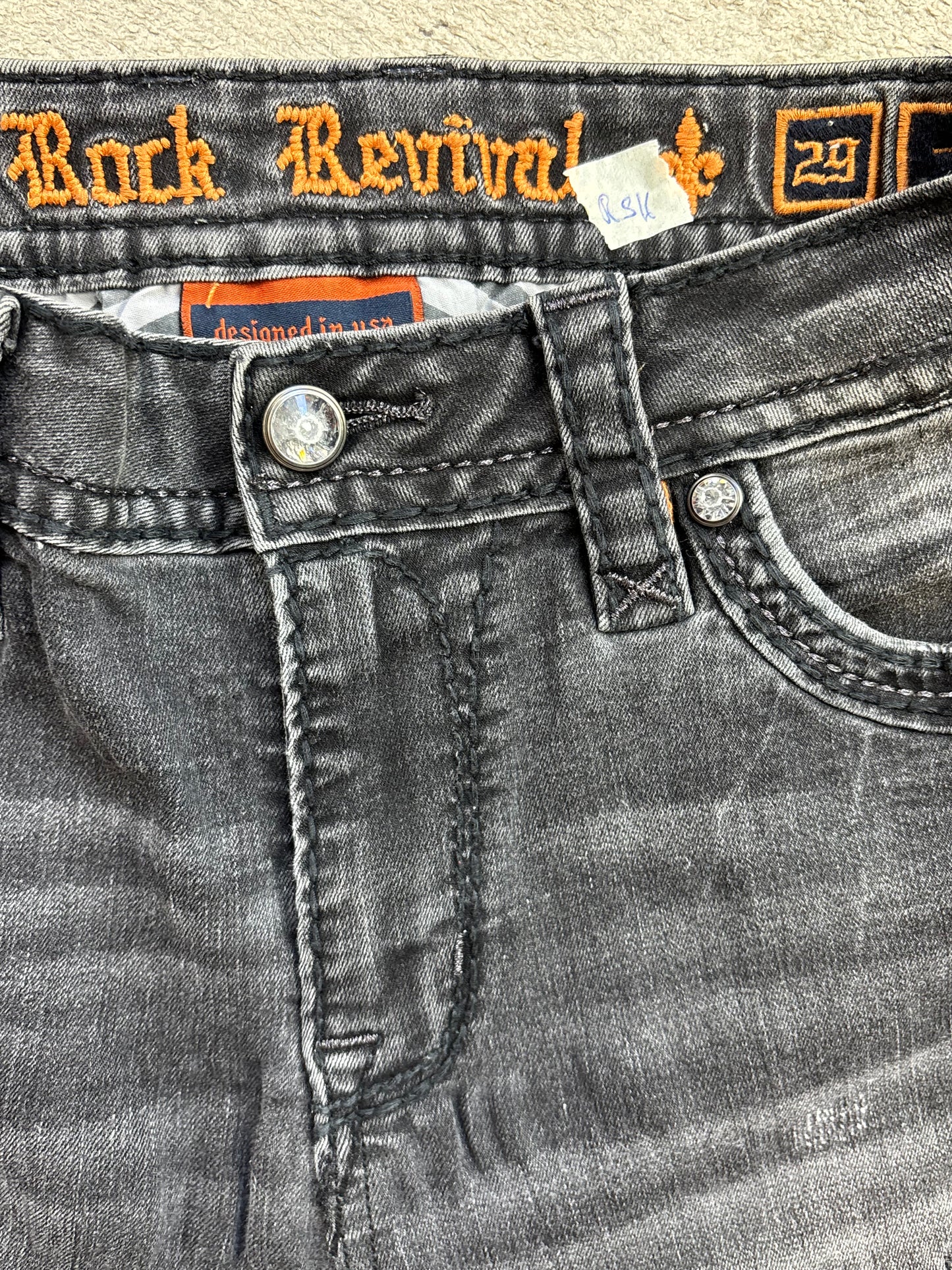 ROCK REVIVAL SKIRT W29 #RS16