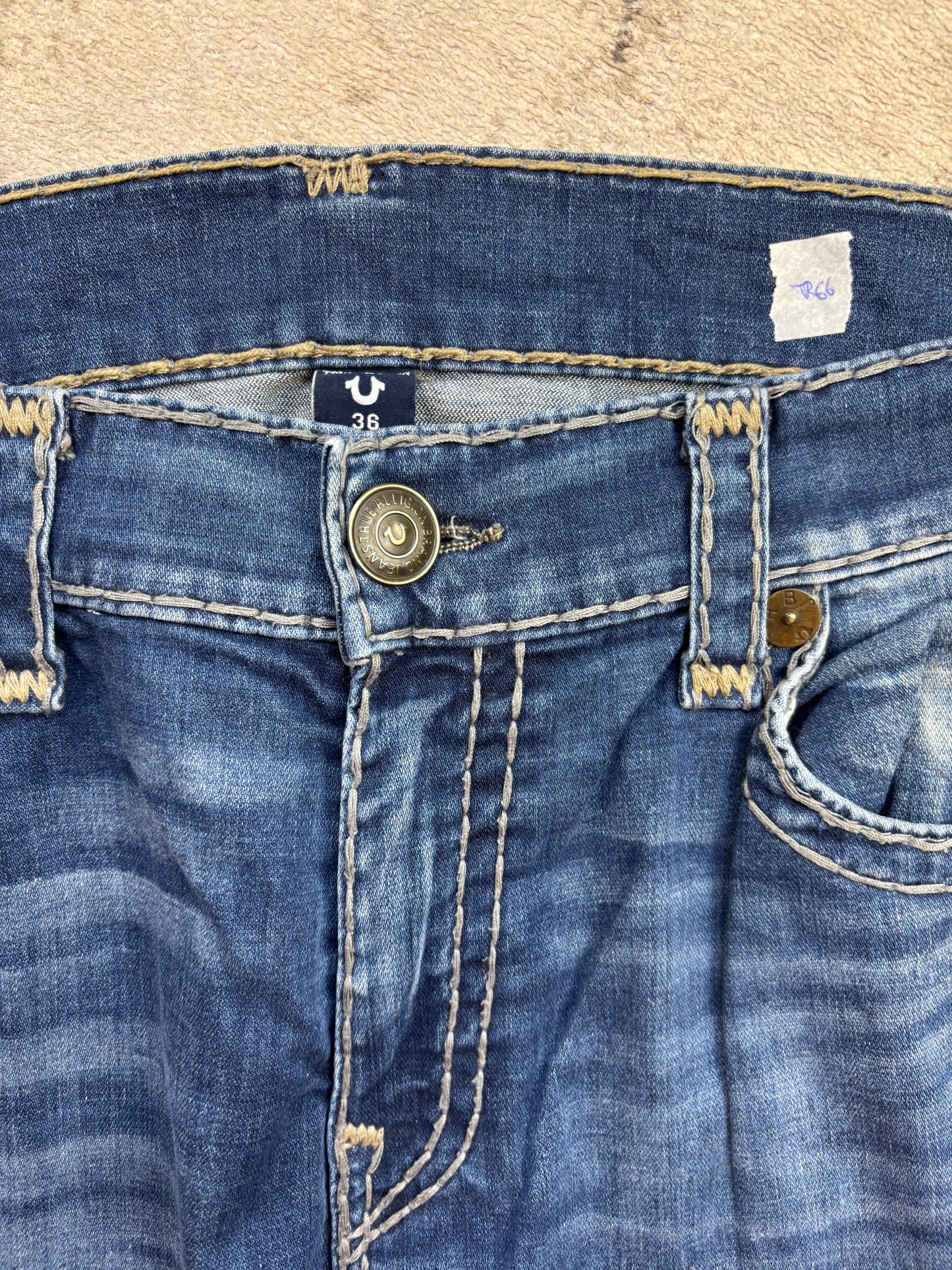 TRUE RELIGION JEANS W36 L32 #TR66
