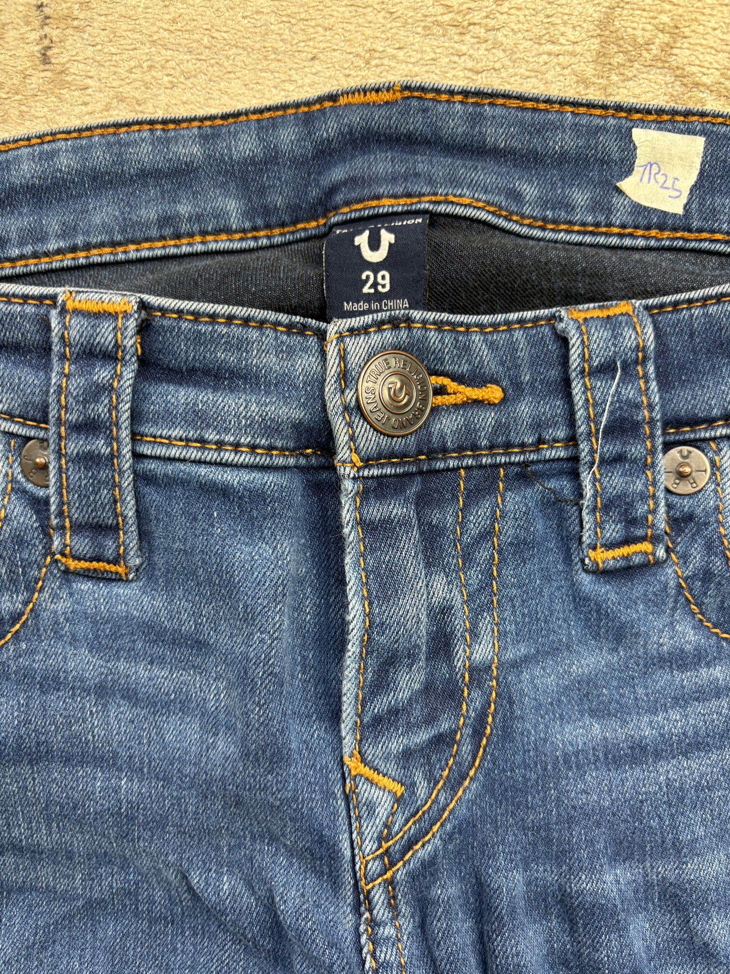 TRUE RELIGION JEANS W29 L32 #TR25
