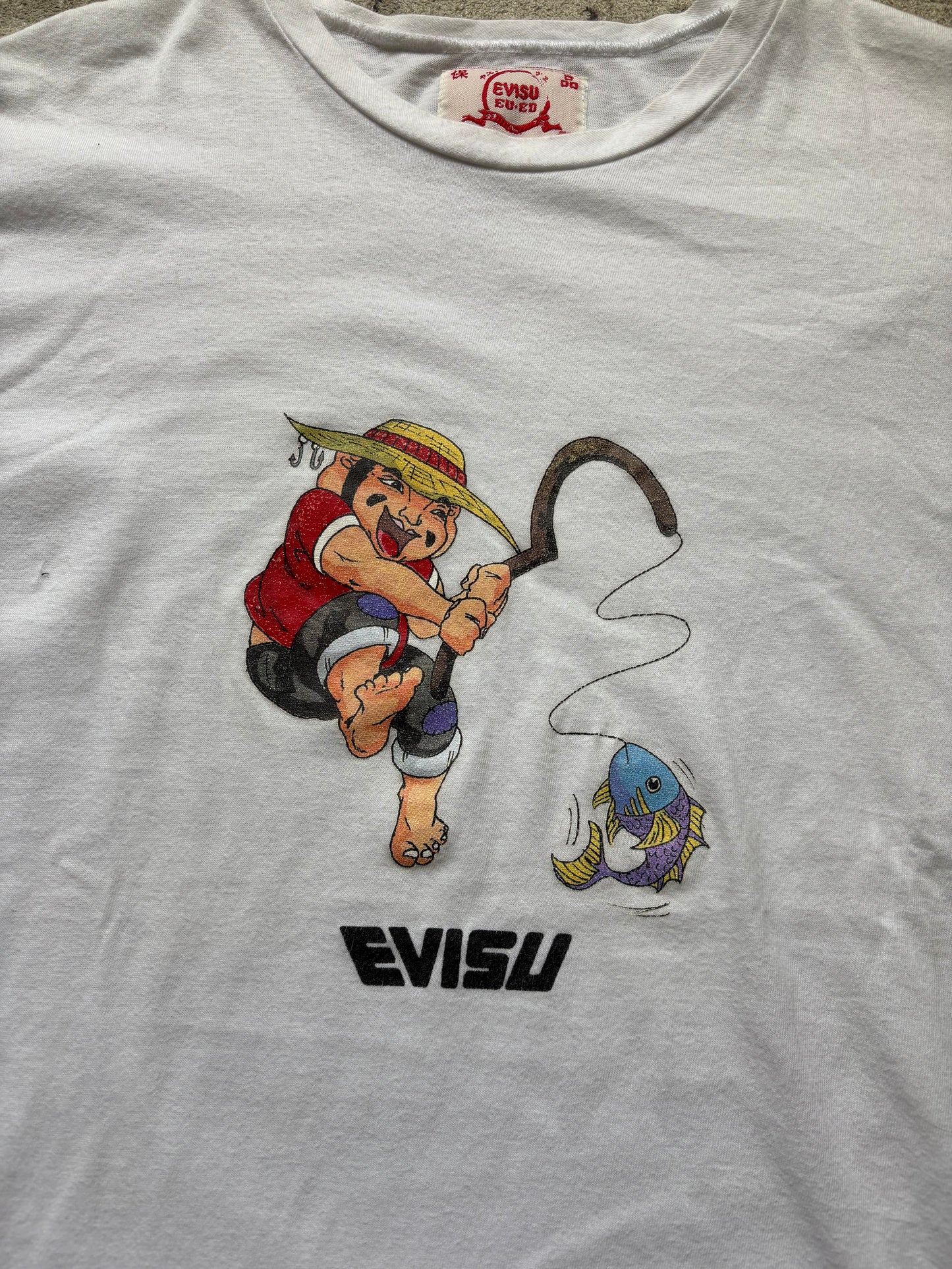 EVISU WHITE T-SHIRT (S)