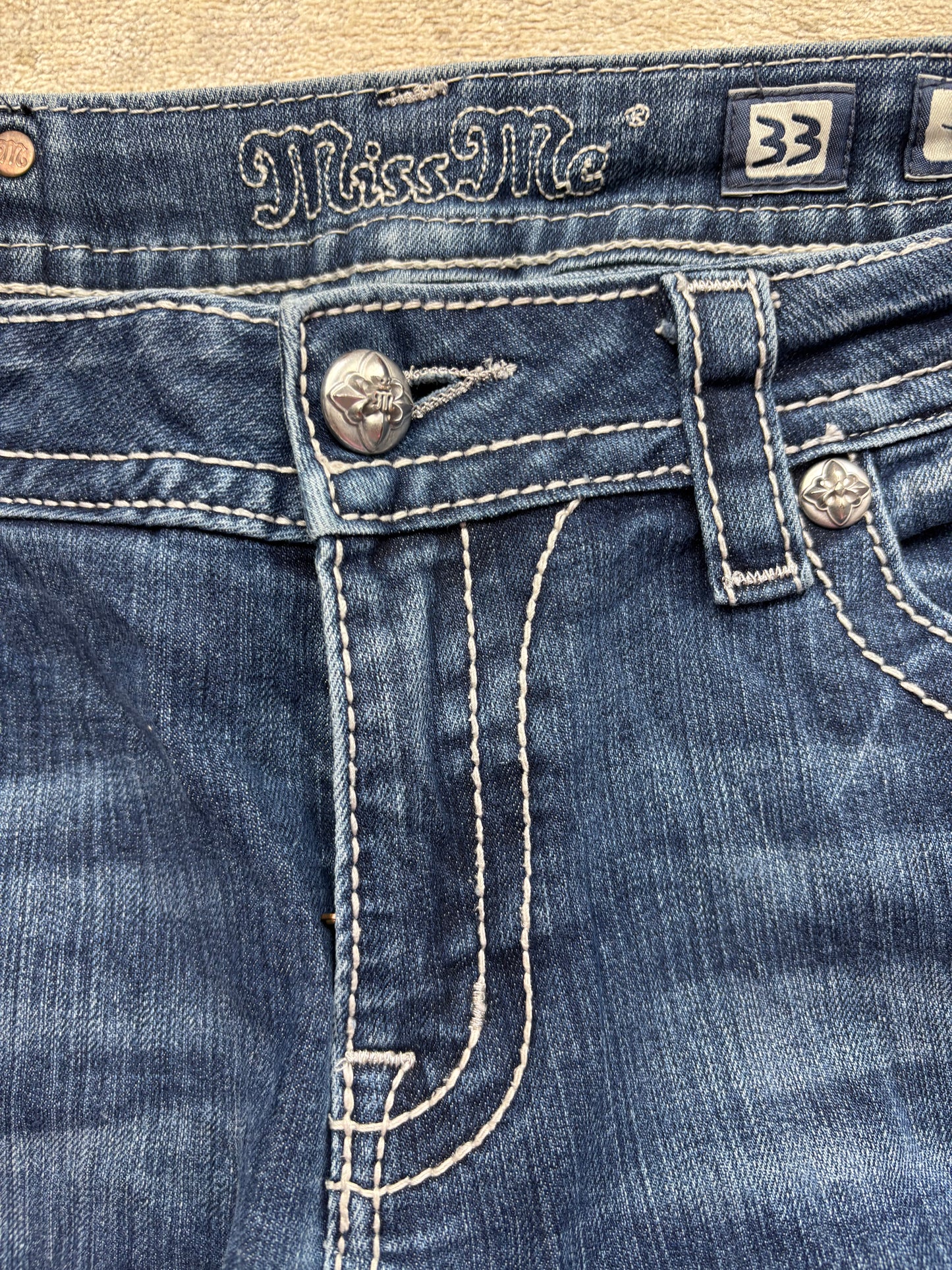 MISS ME JEANS W33 L34 #M29