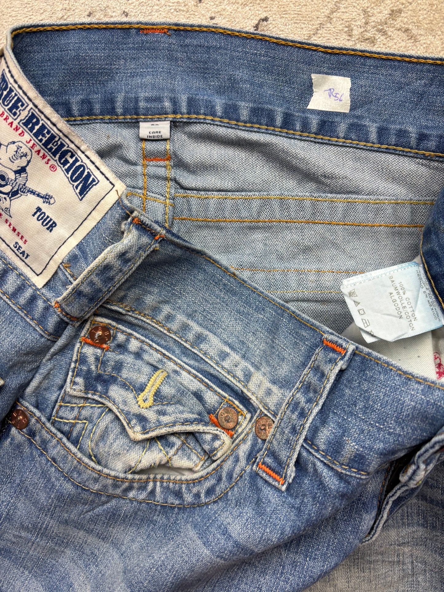 TRUE RELIGION JEANS W32 L34 #TR56