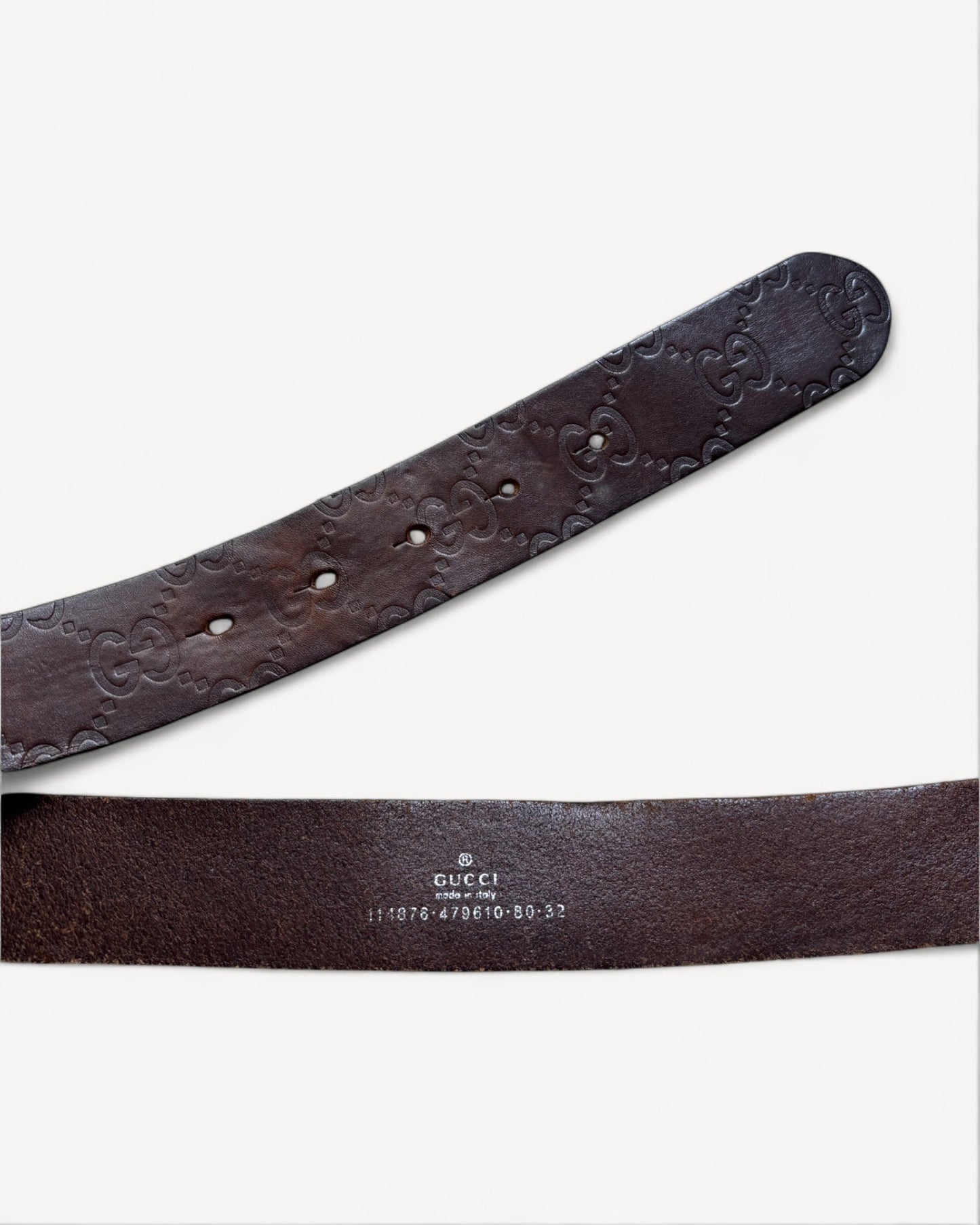 GUCCI MONOGRAM BELT