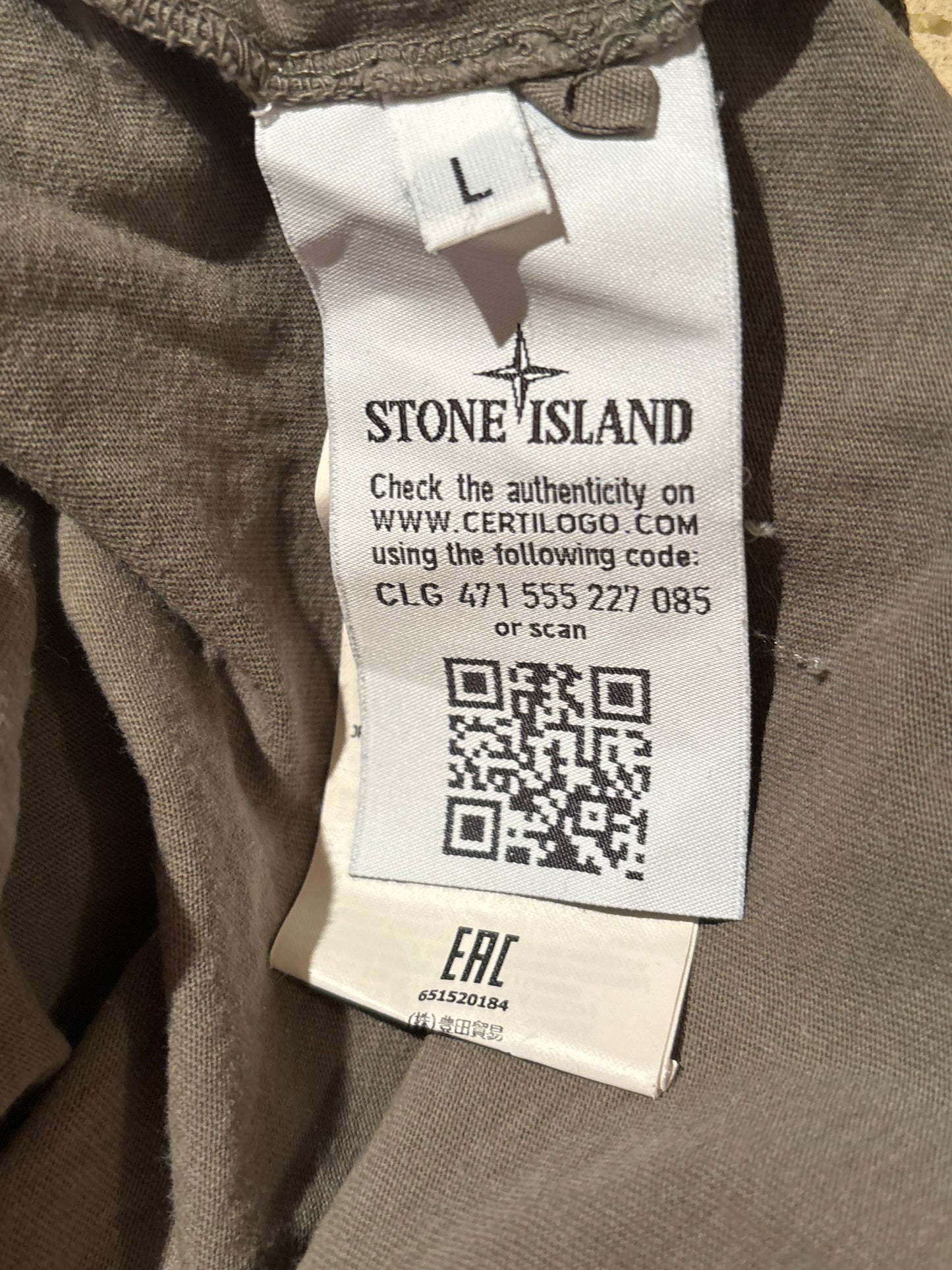 STONE ISLAND T-SHIRT (L)