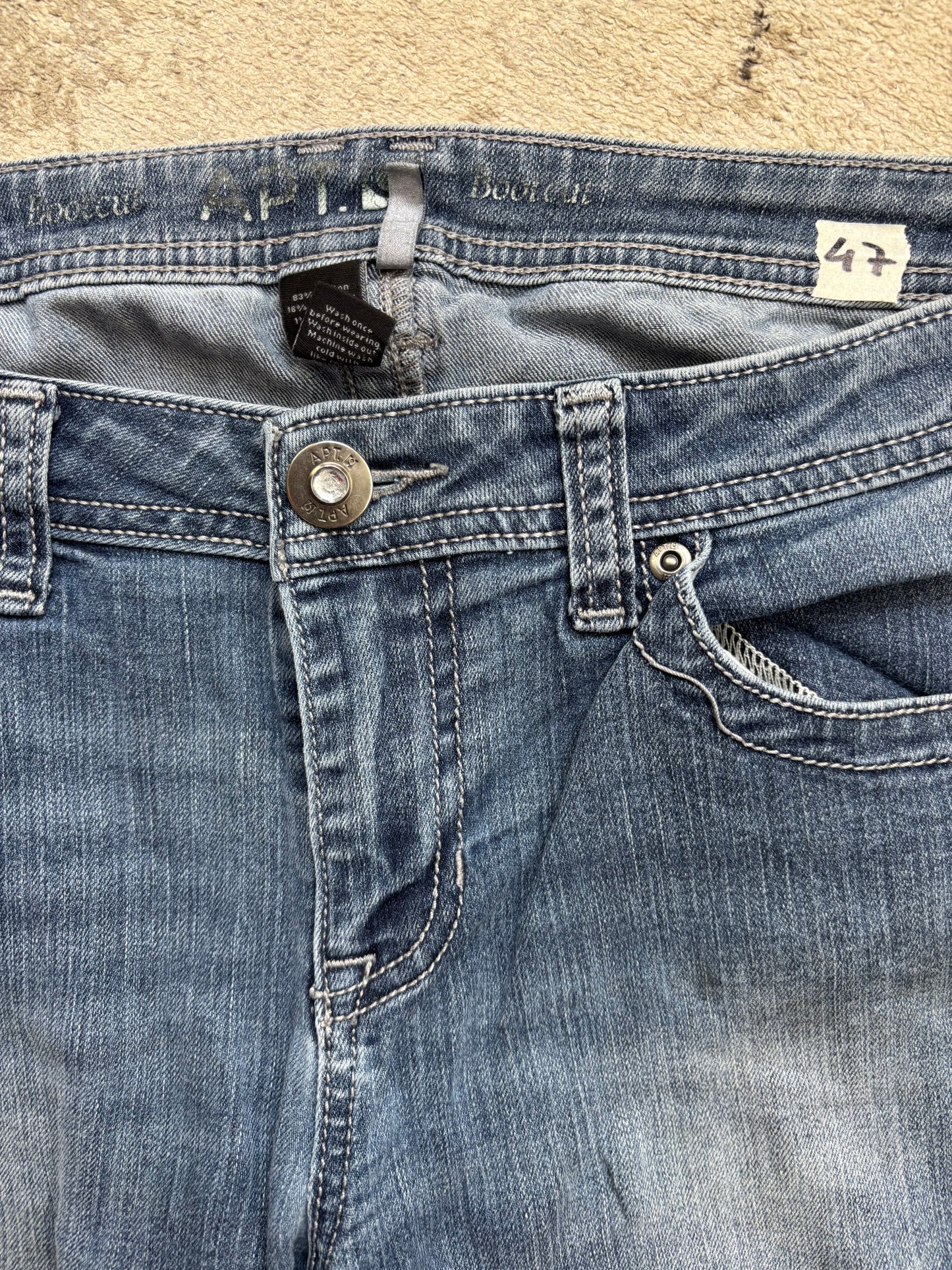 MISS ME STYLE JEANS W30 L32 #MS47