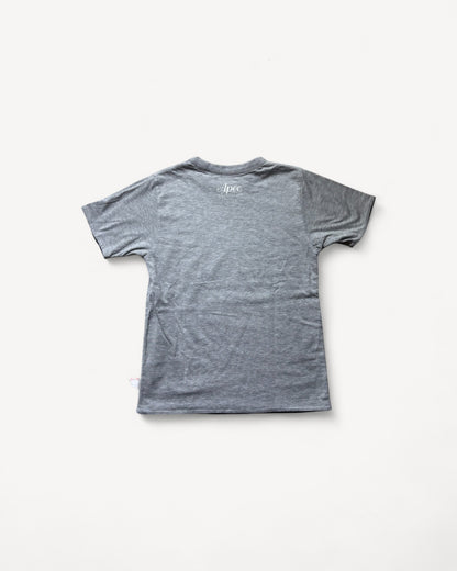 BAPE REVERSIBLE GREY T-SHIRT (XS)