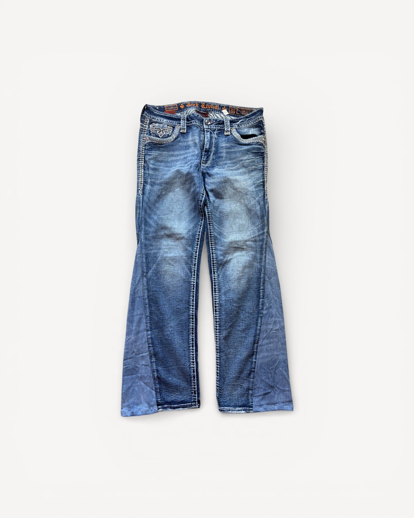ROCK REVIVAL JEANS W30 L30 #RR10