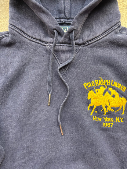 RALPH LAUREN NAVY HOODIE (S)