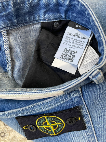 STONE ISLAND BADGE JEANS W34 L30