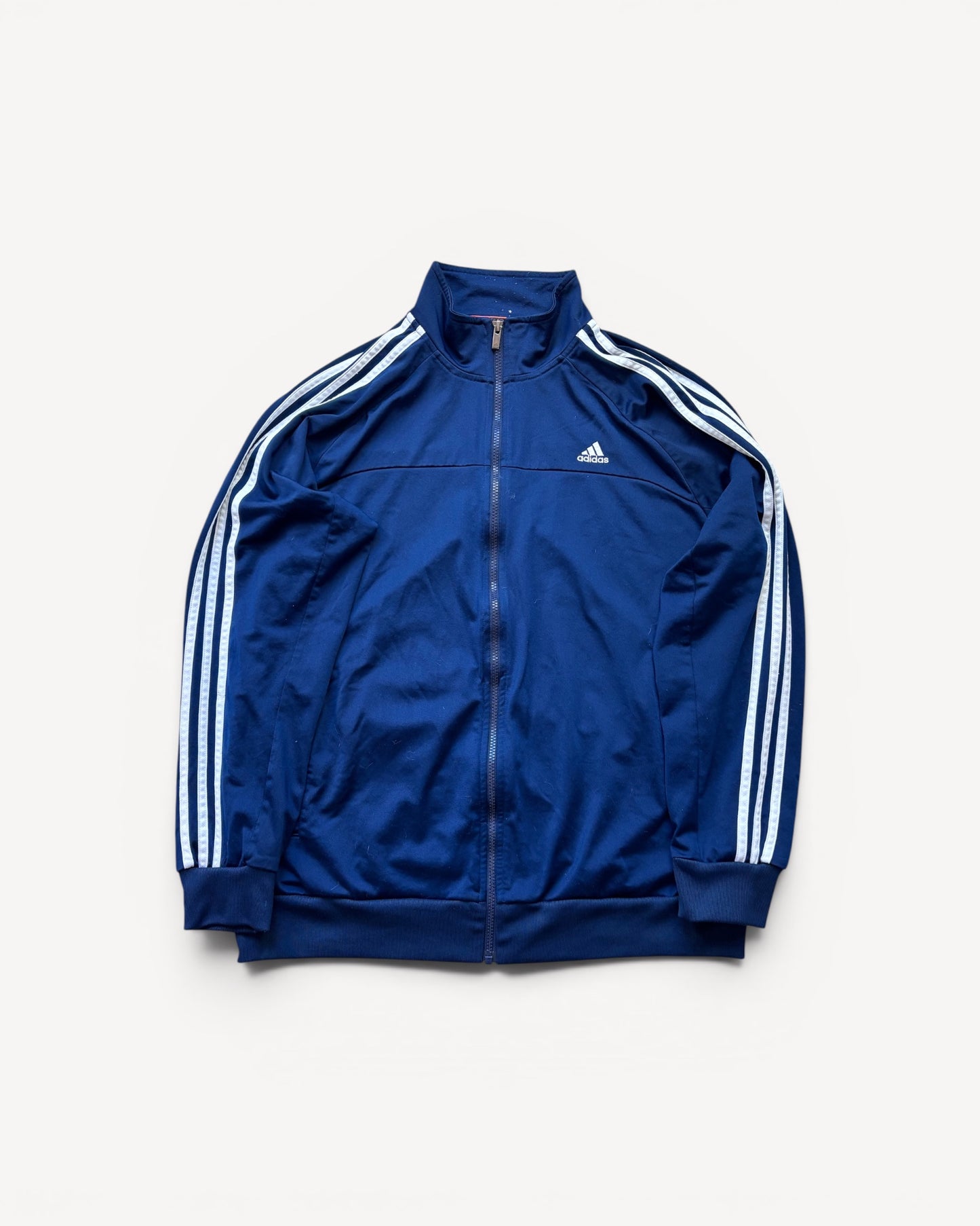 ADIDAS NAVY ZIP UP VEST (L)