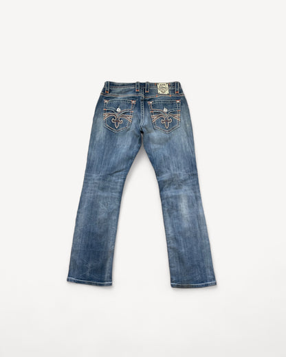 ROCK REVIVAL JEANS W34 L32 #RR14