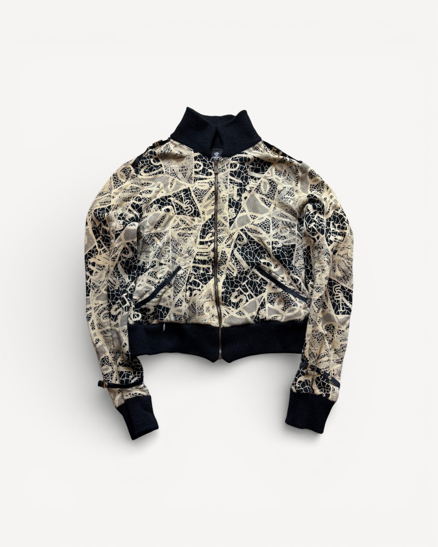 VERSACE WOMEN ZIP UP VEST (L)