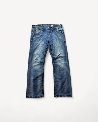 ROCK REVIVAL JEANS W32 L32 #RR14