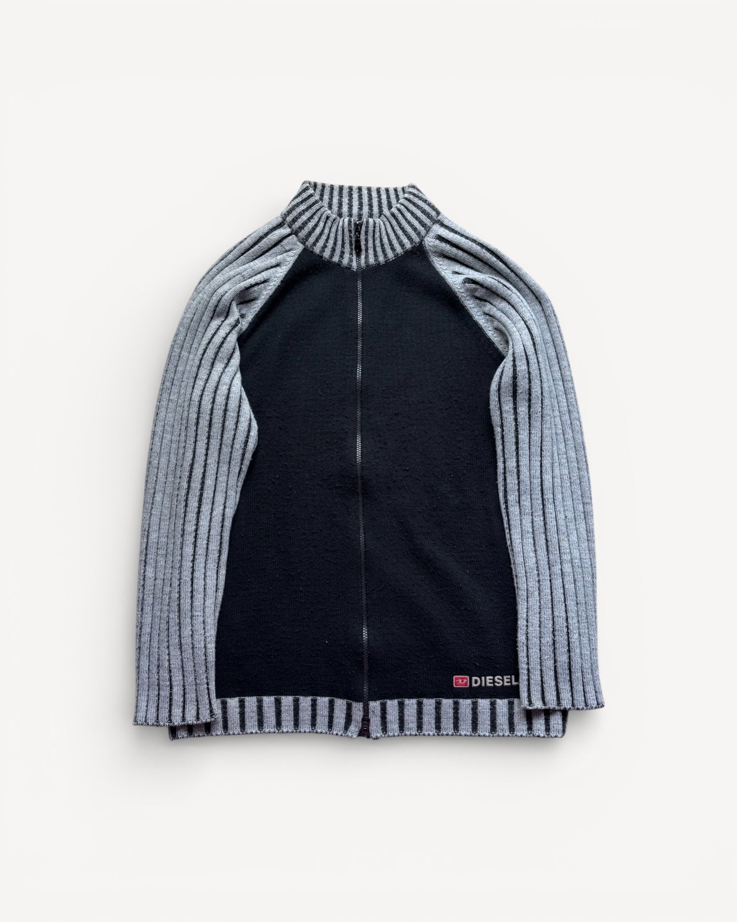 DIESEL ZIP UP KNIT (L)